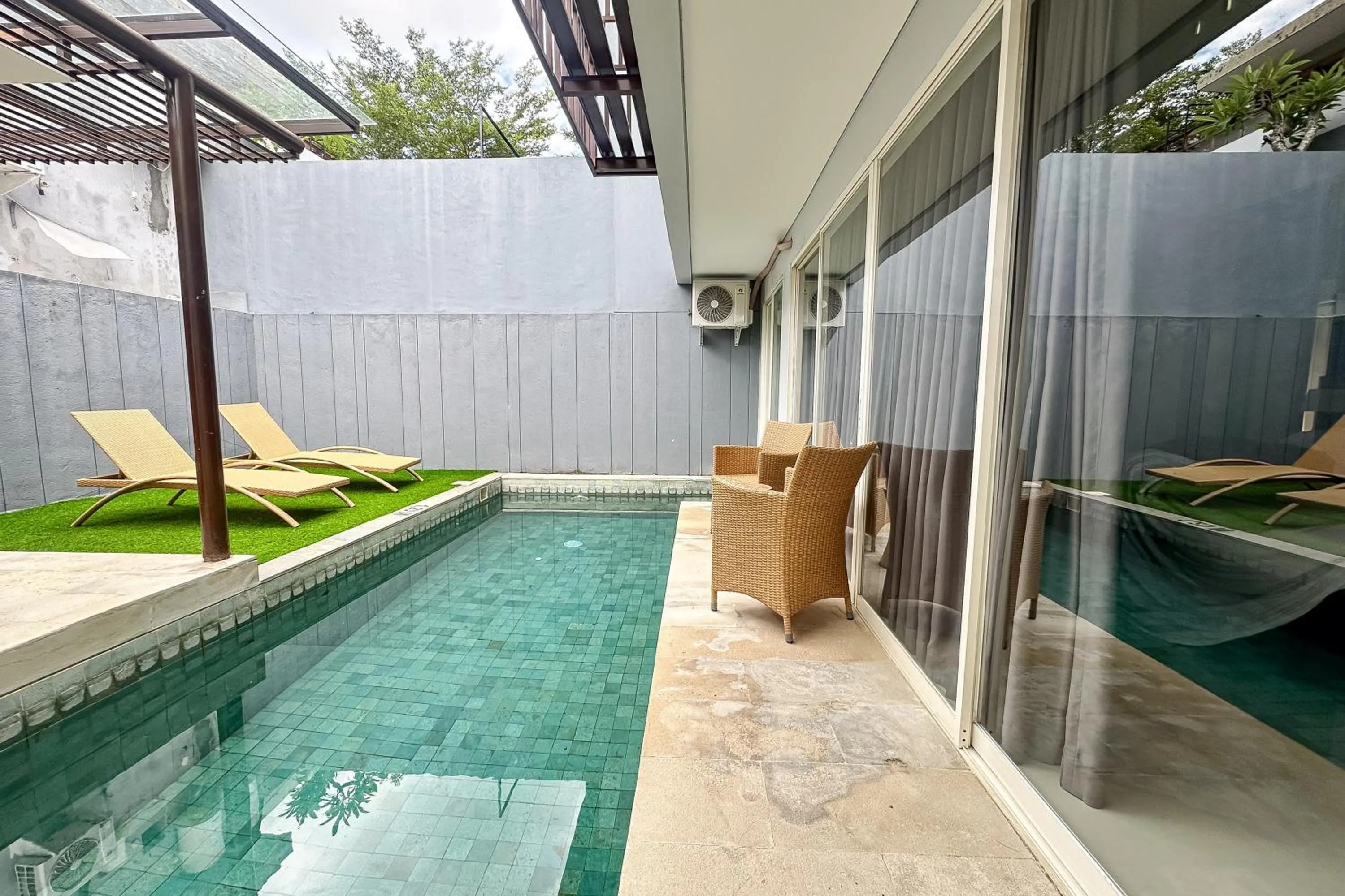 Swimming pool in Green Leaf Villa - 1 Bedroom pool Villa with Minimum Stay 2 Nights