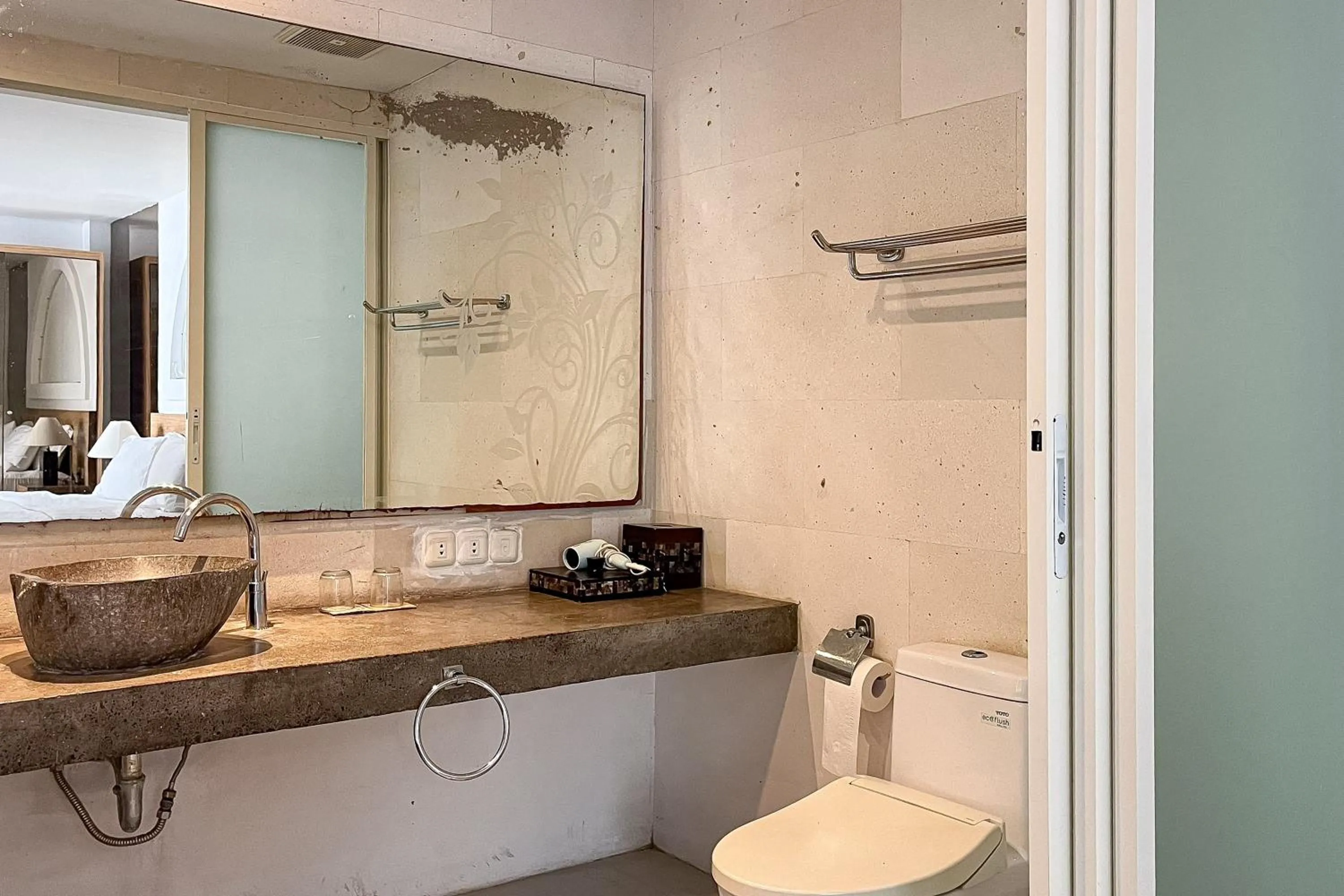 Bathroom in Green Leaf Villa - 1 Bedroom pool Villa with Minimum Stay 2 Nights