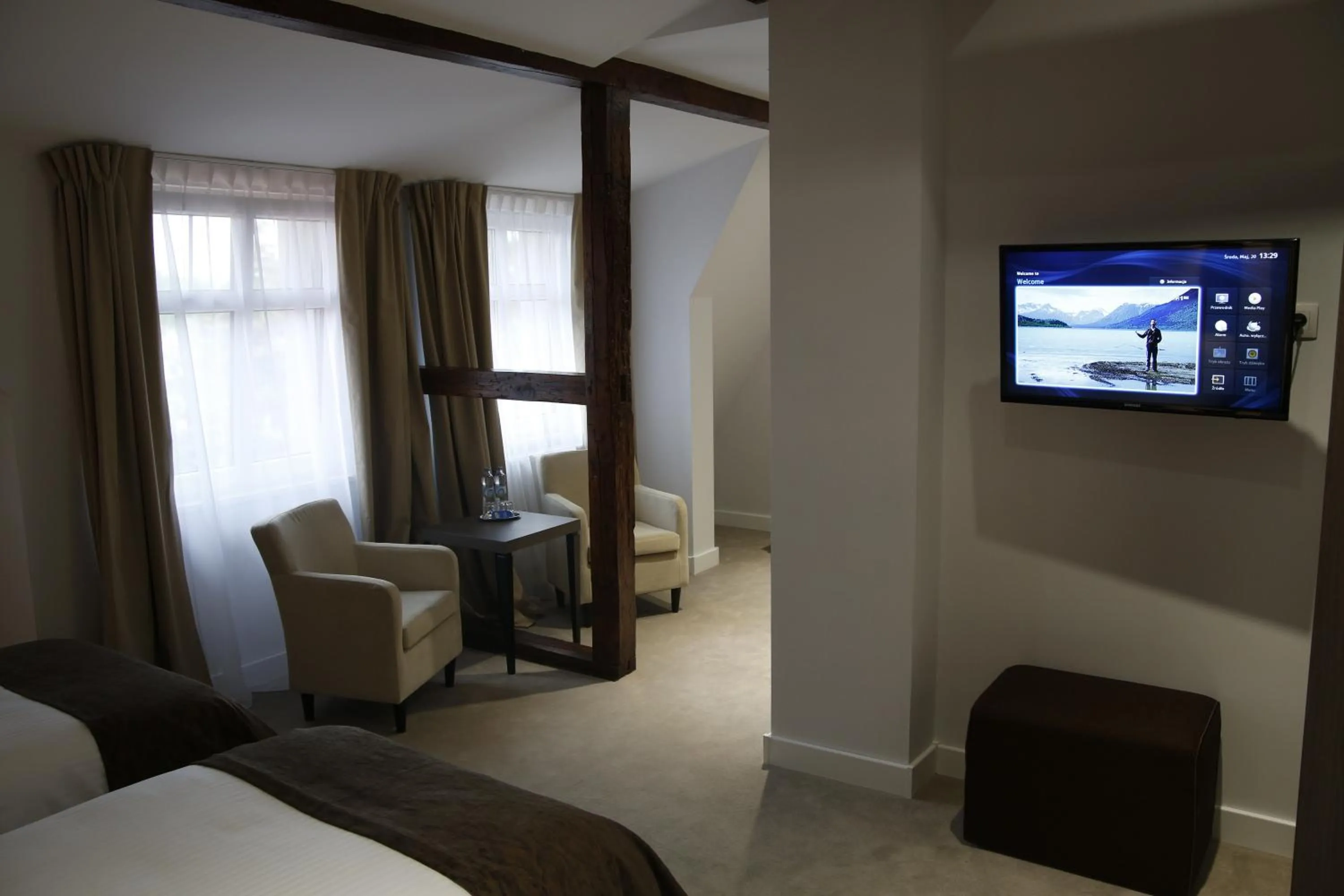 TV and multimedia, Bed in Hotel Chopin Bydgoszcz