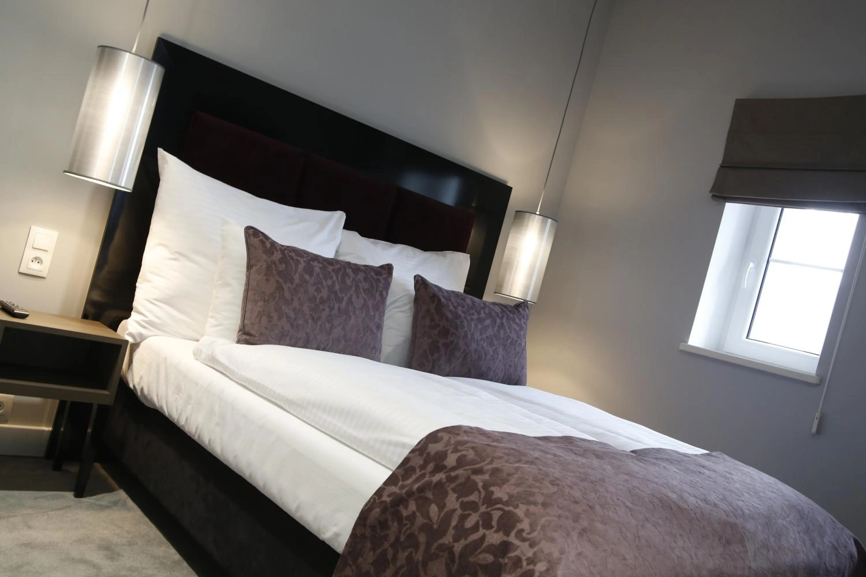 Bed in Hotel Chopin Bydgoszcz