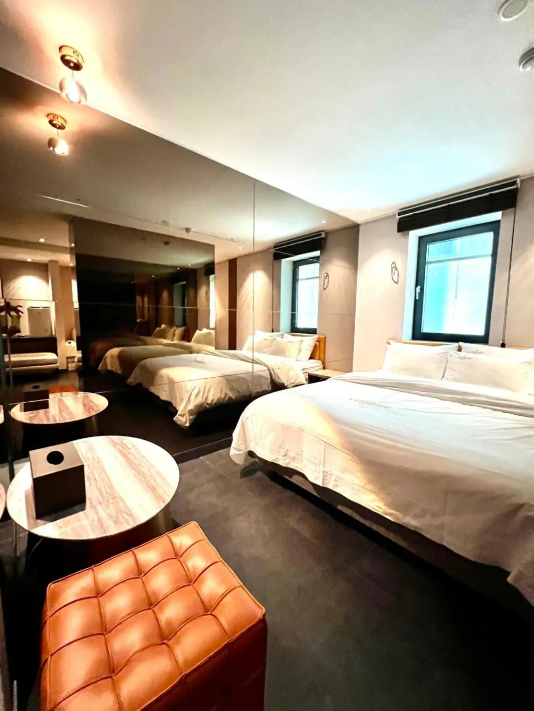 Bed in Yeoksam Lumiere Hotel