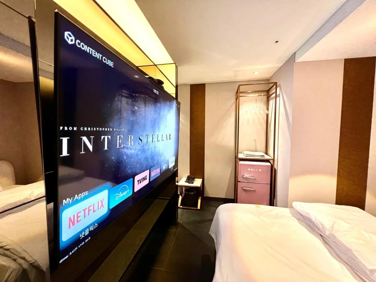 Bed in Yeoksam Lumiere Hotel