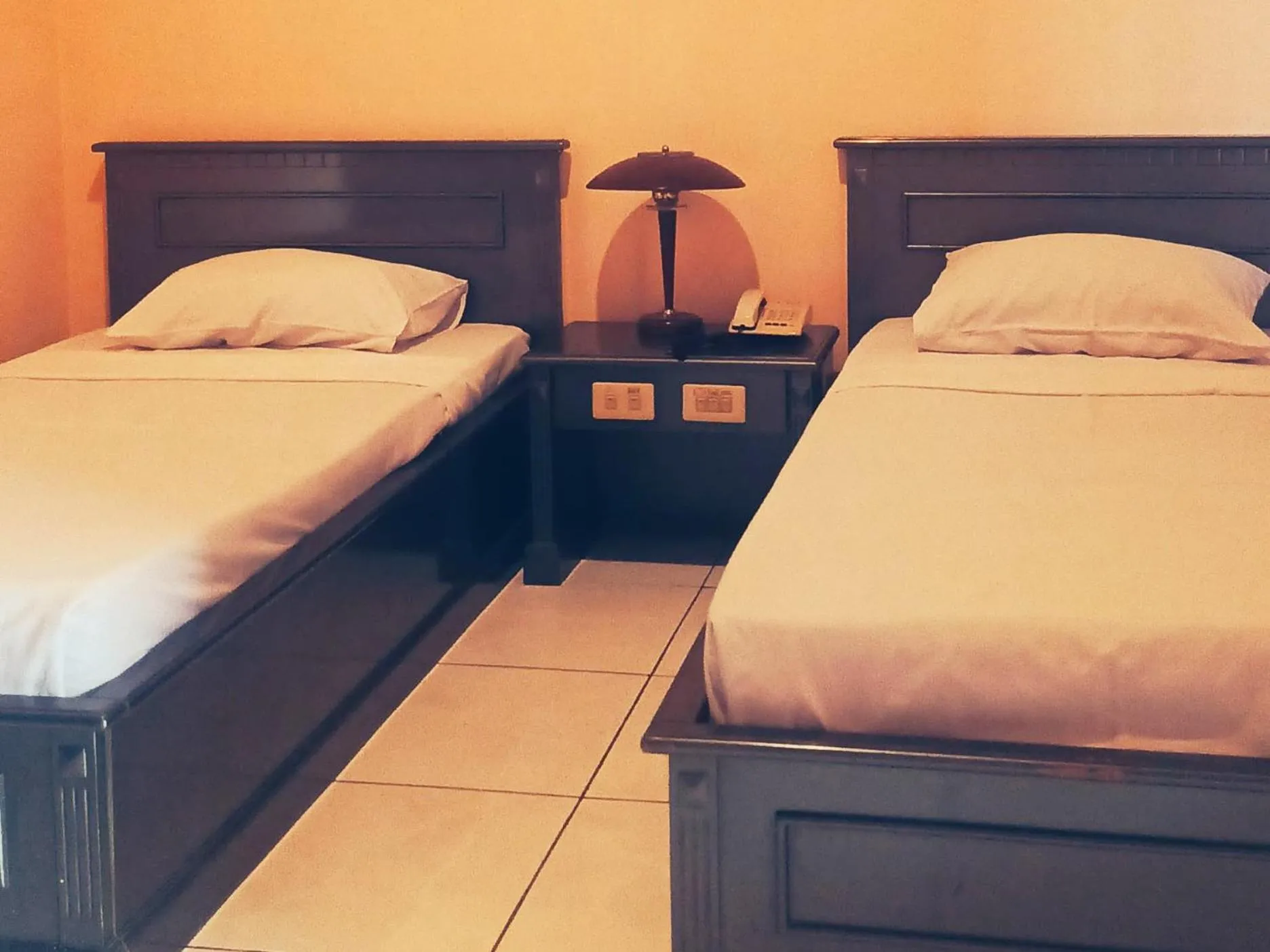 Bed in Hotel Wijaya Purwokerto