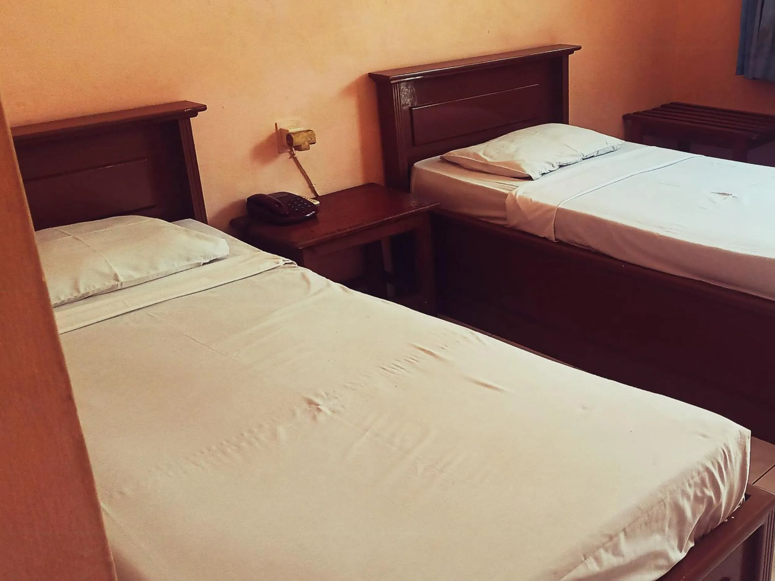 Bed in Hotel Wijaya Purwokerto