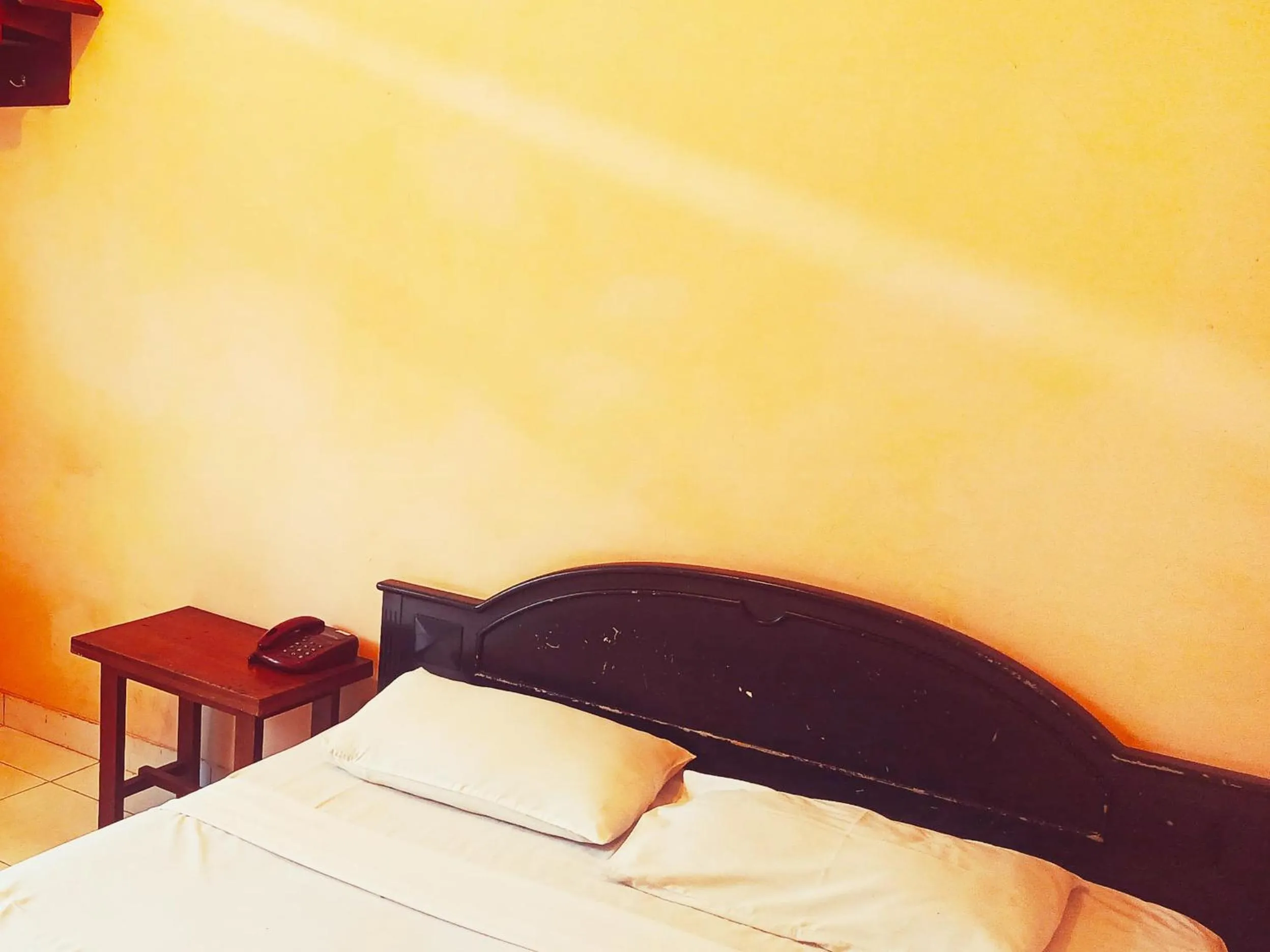 Bed in Hotel Wijaya Purwokerto