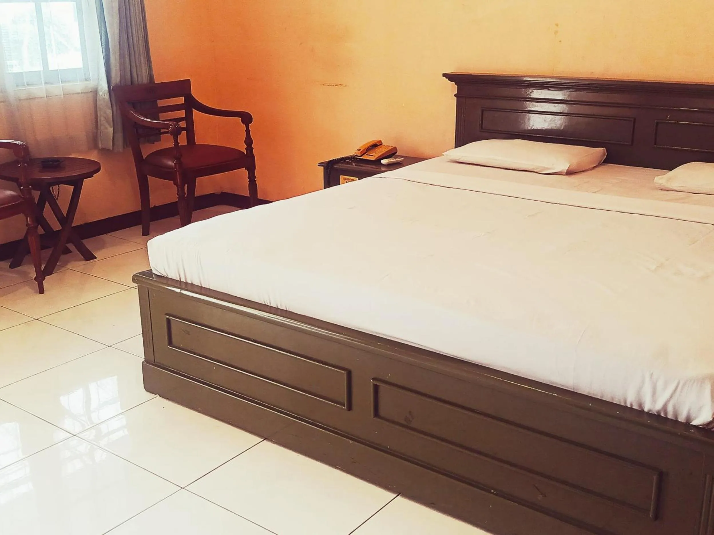 Bed in Hotel Wijaya Purwokerto