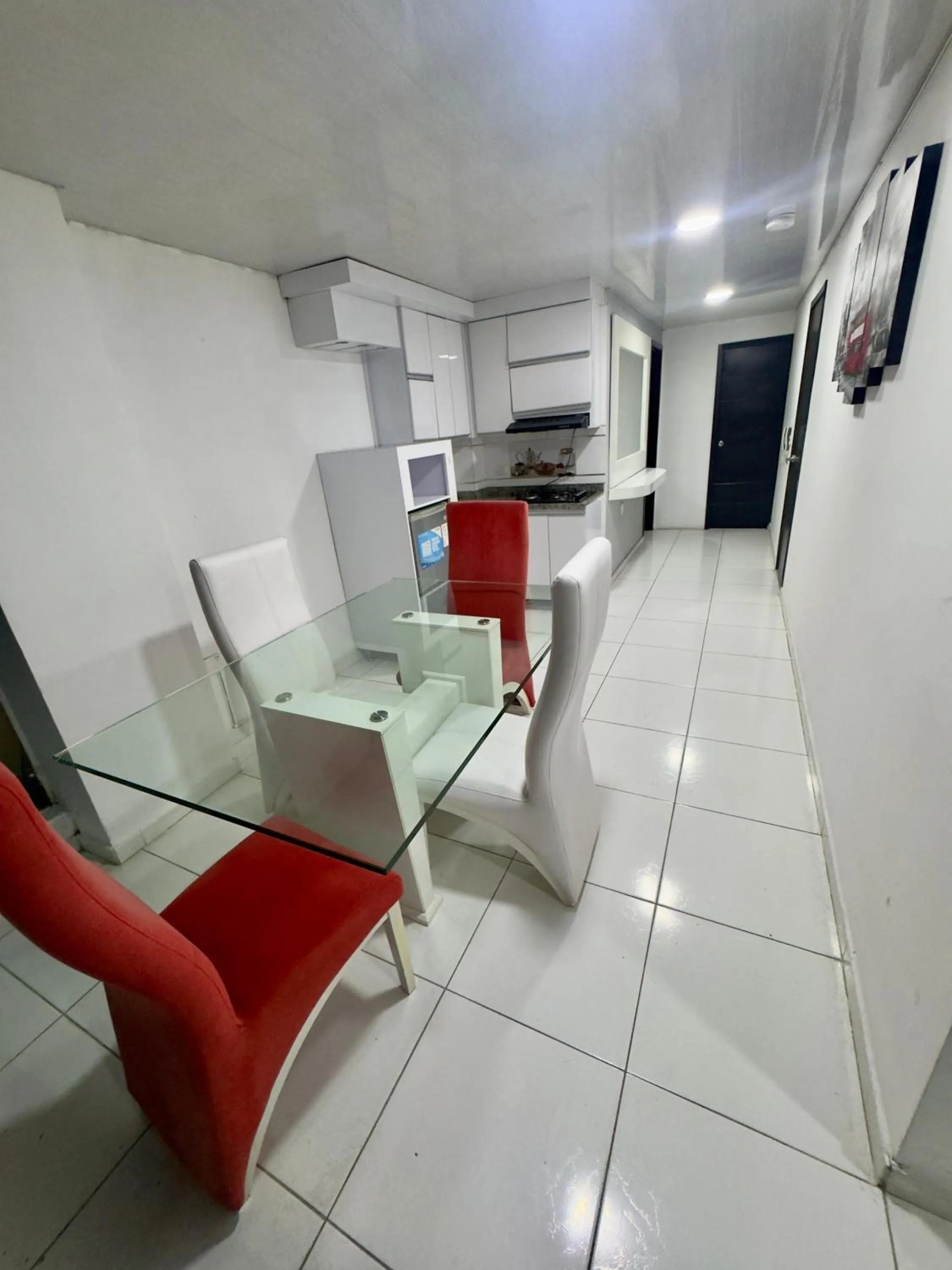 Kitchen or kitchenette in Hotel Blue