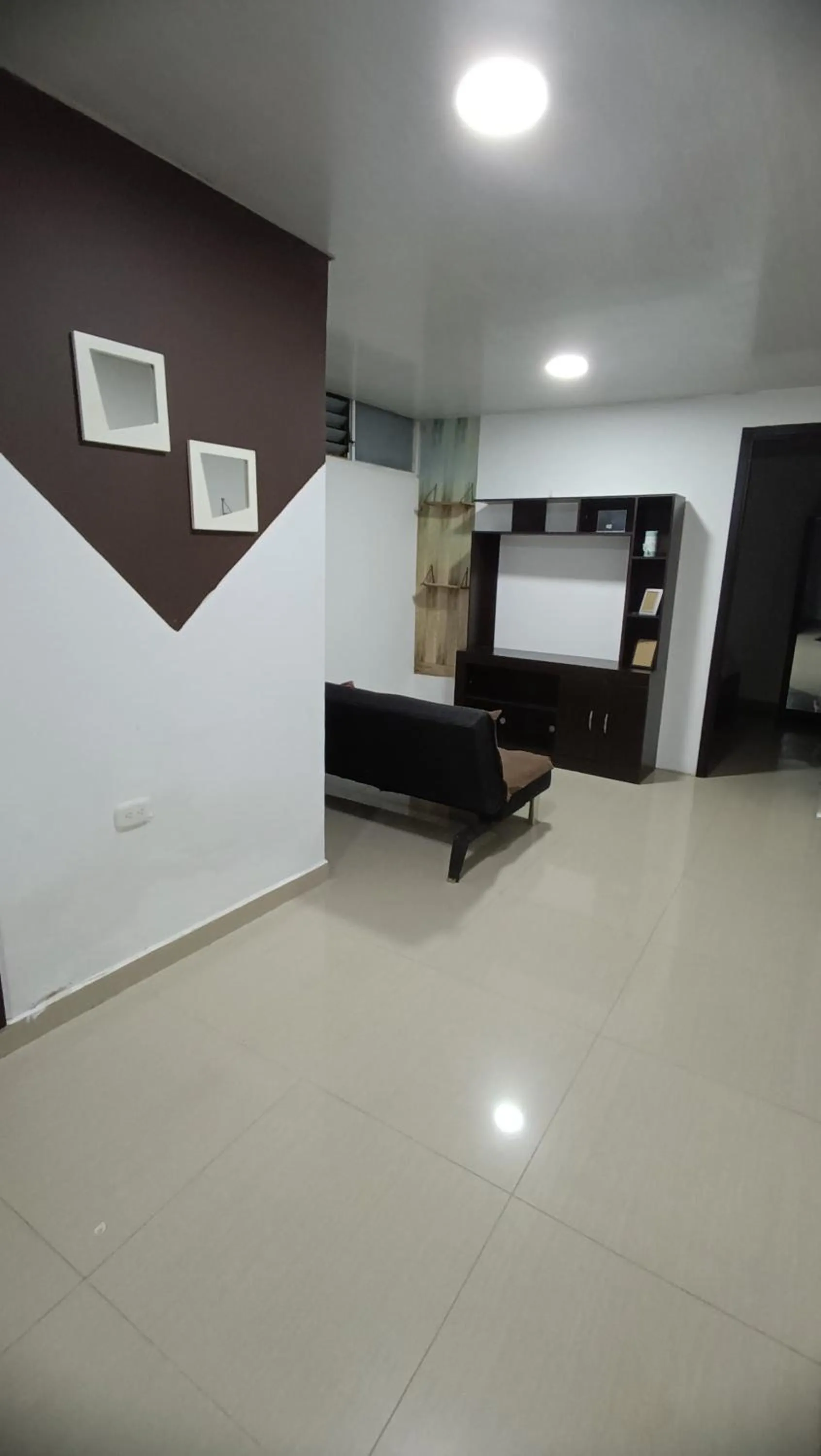 Living room in Hotel Blue