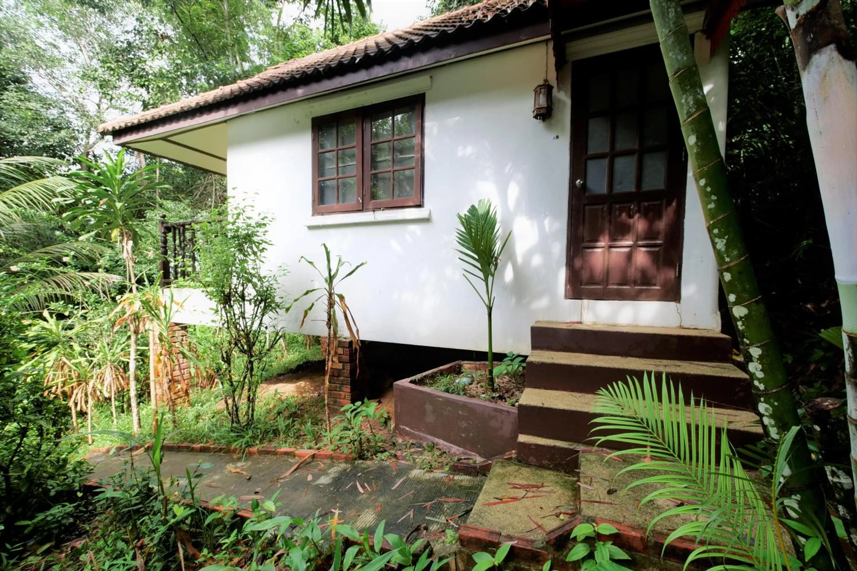 Facade/entrance in Poseidon Bungalows