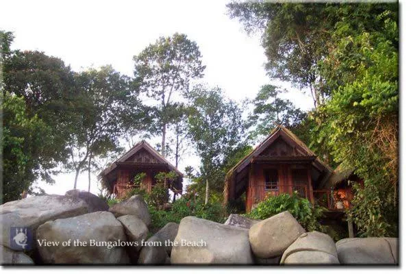 Facade/entrance in Poseidon Bungalows