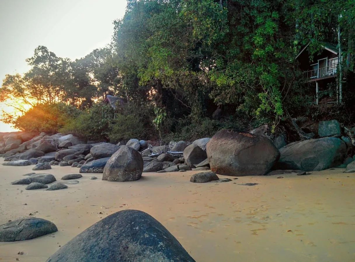 Beach in Poseidon Bungalows