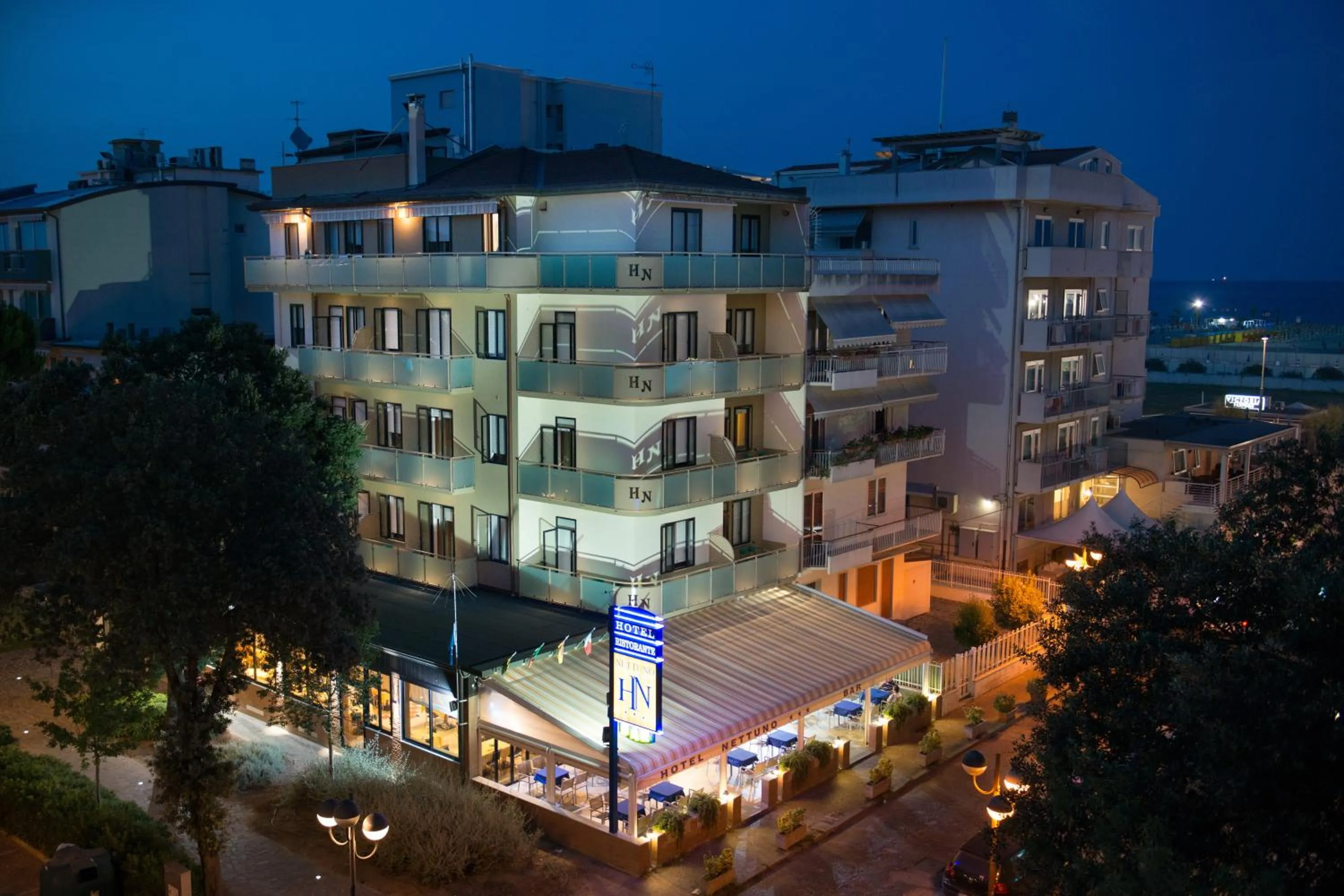 Balcony/Terrace in Hotel Nettuno