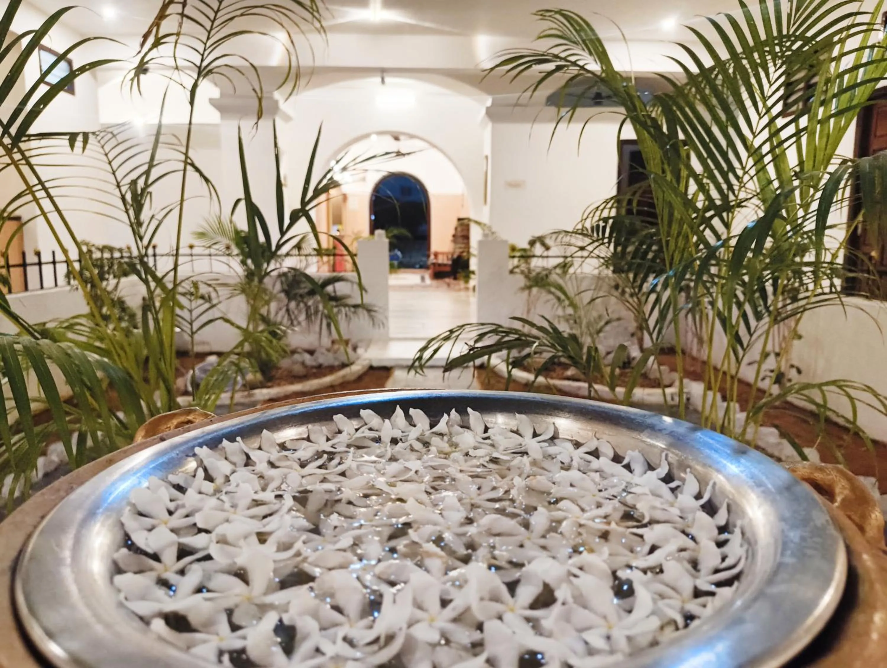 Garden view in Hare Rama Hare Krishna - EESHA Hotel