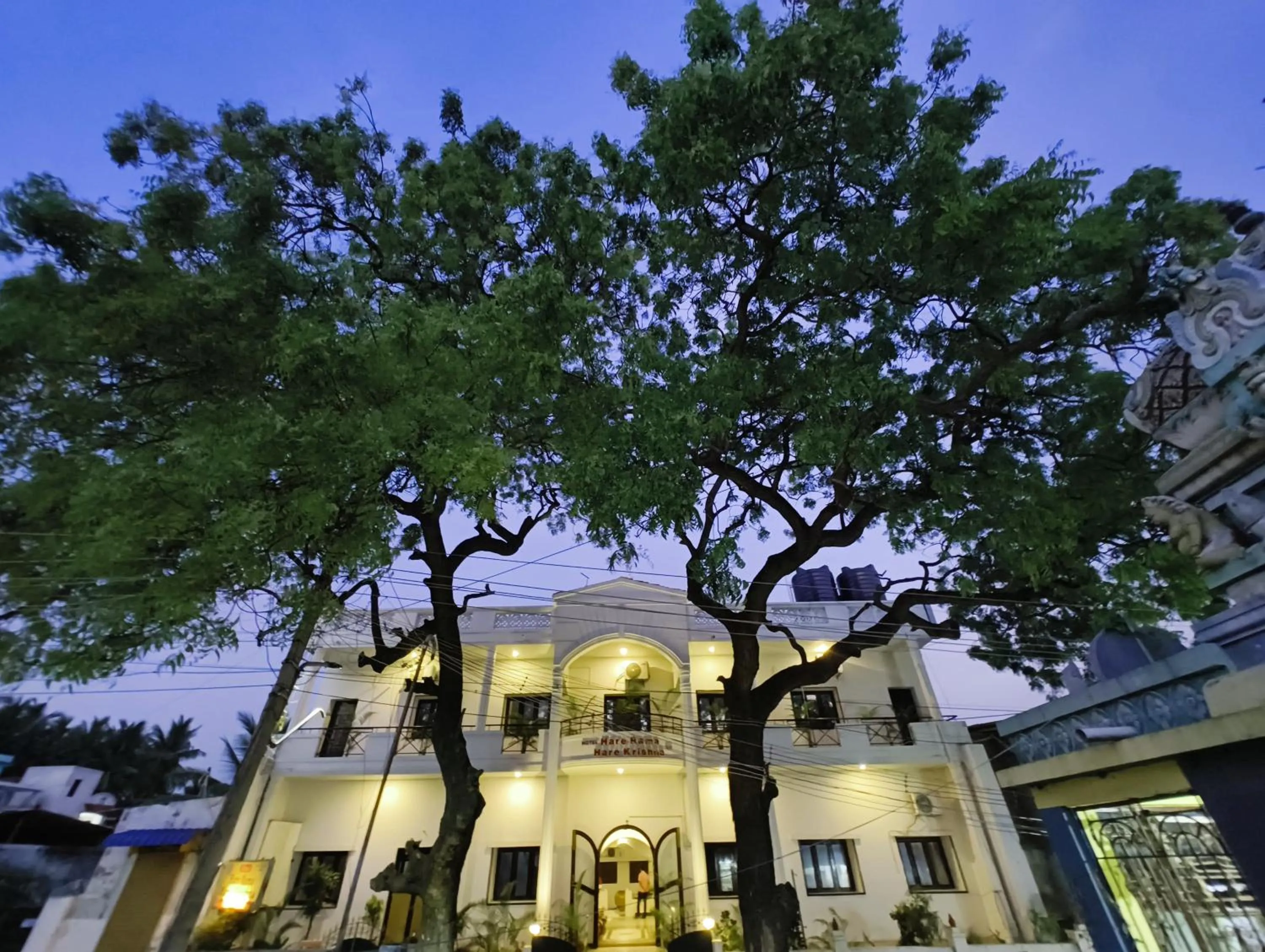 Facade/entrance in Hare Rama Hare Krishna - EESHA Hotel