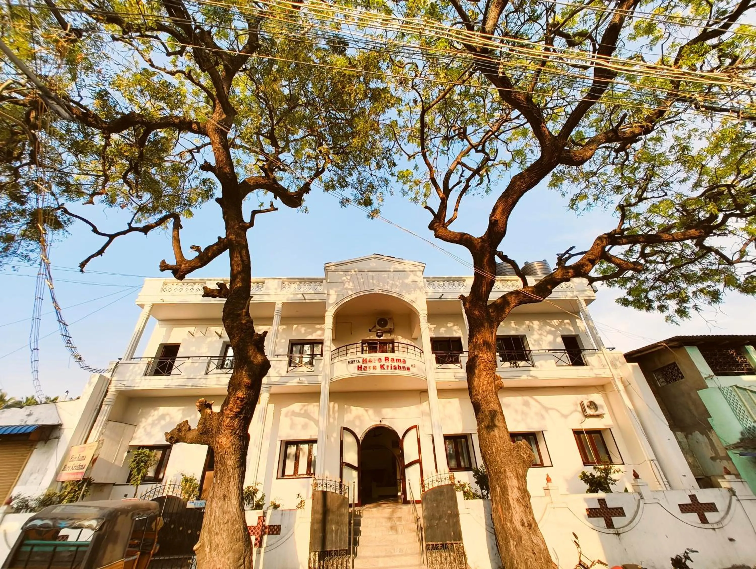 Facade/entrance in Hare Rama Hare Krishna - EESHA Hotel
