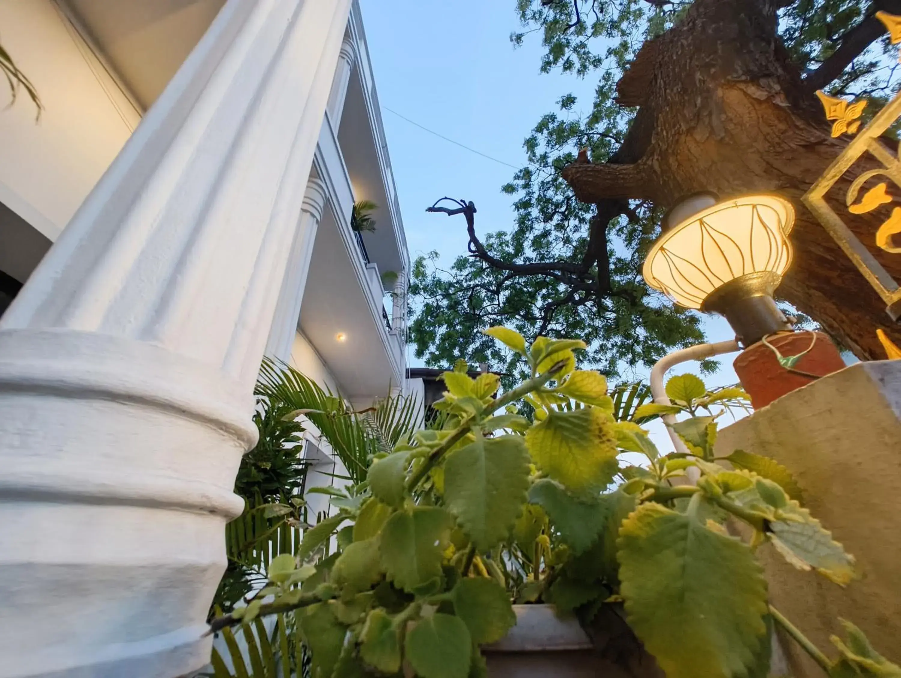 Facade/entrance in Hare Rama Hare Krishna - EESHA Hotel Facade/entrance in Hare Rama Hare Krishna - EESHA Hotel