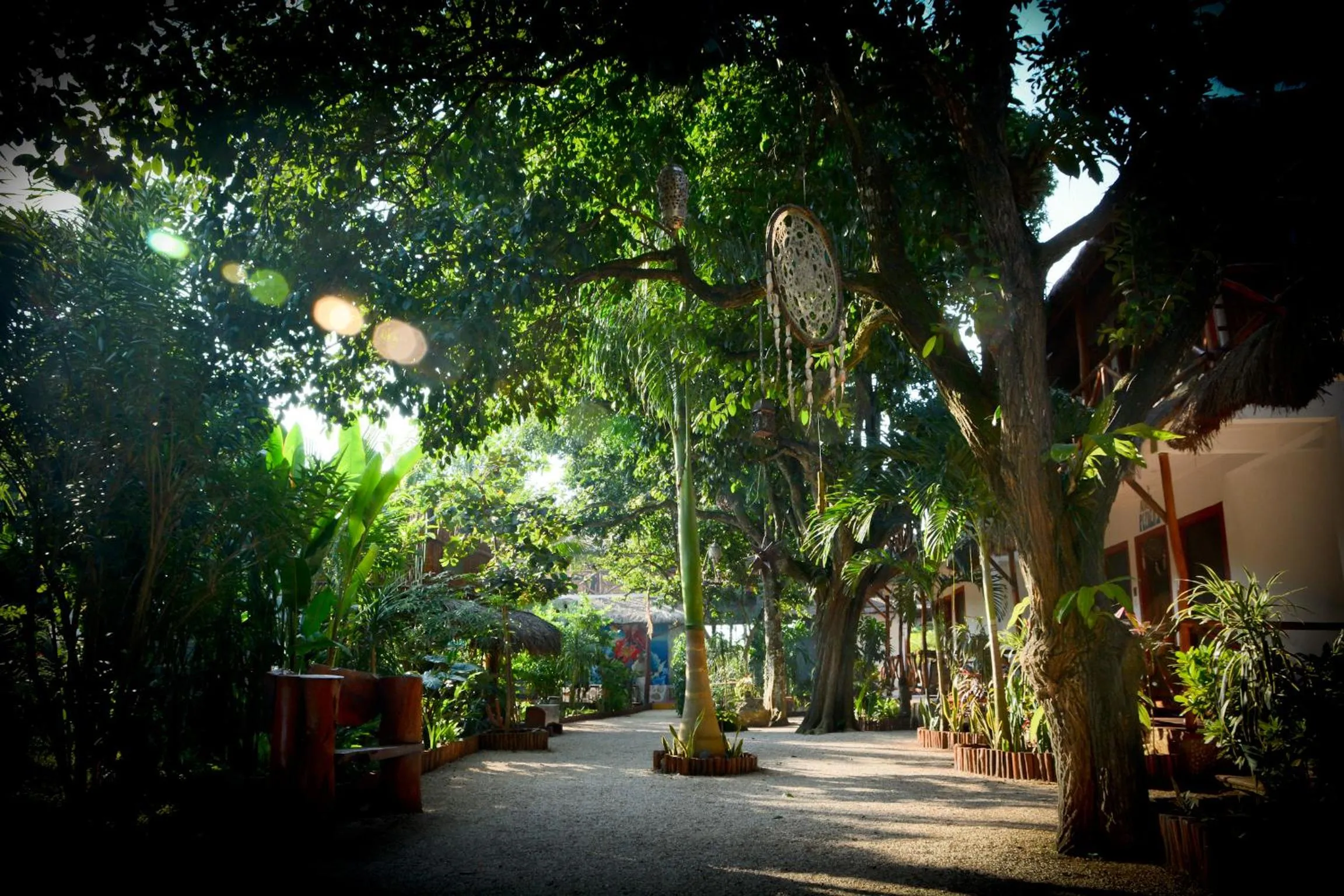 Patio in Hotel Zentik Project & Saline Cave
