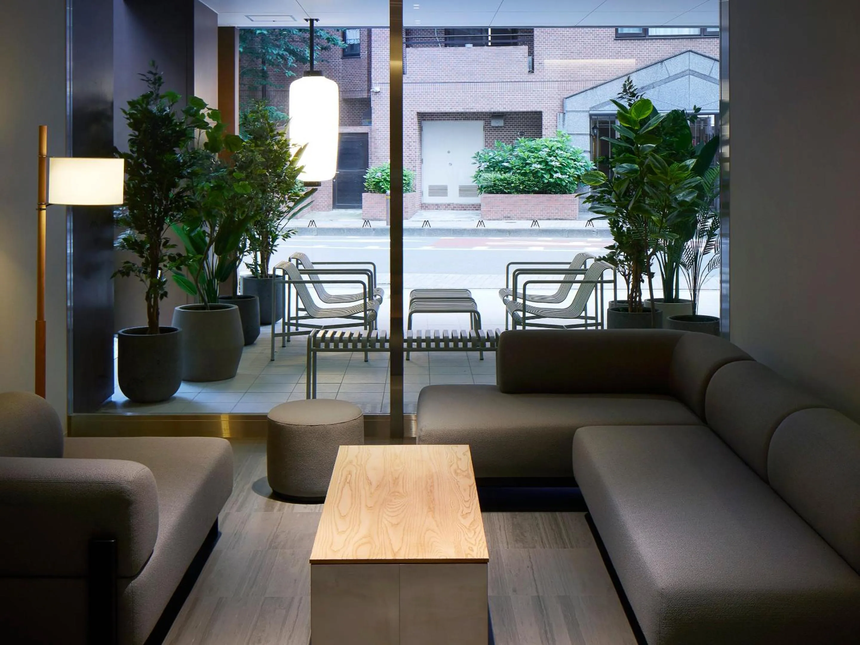 Lobby or reception in Minn Nihonbashi Suitengumae