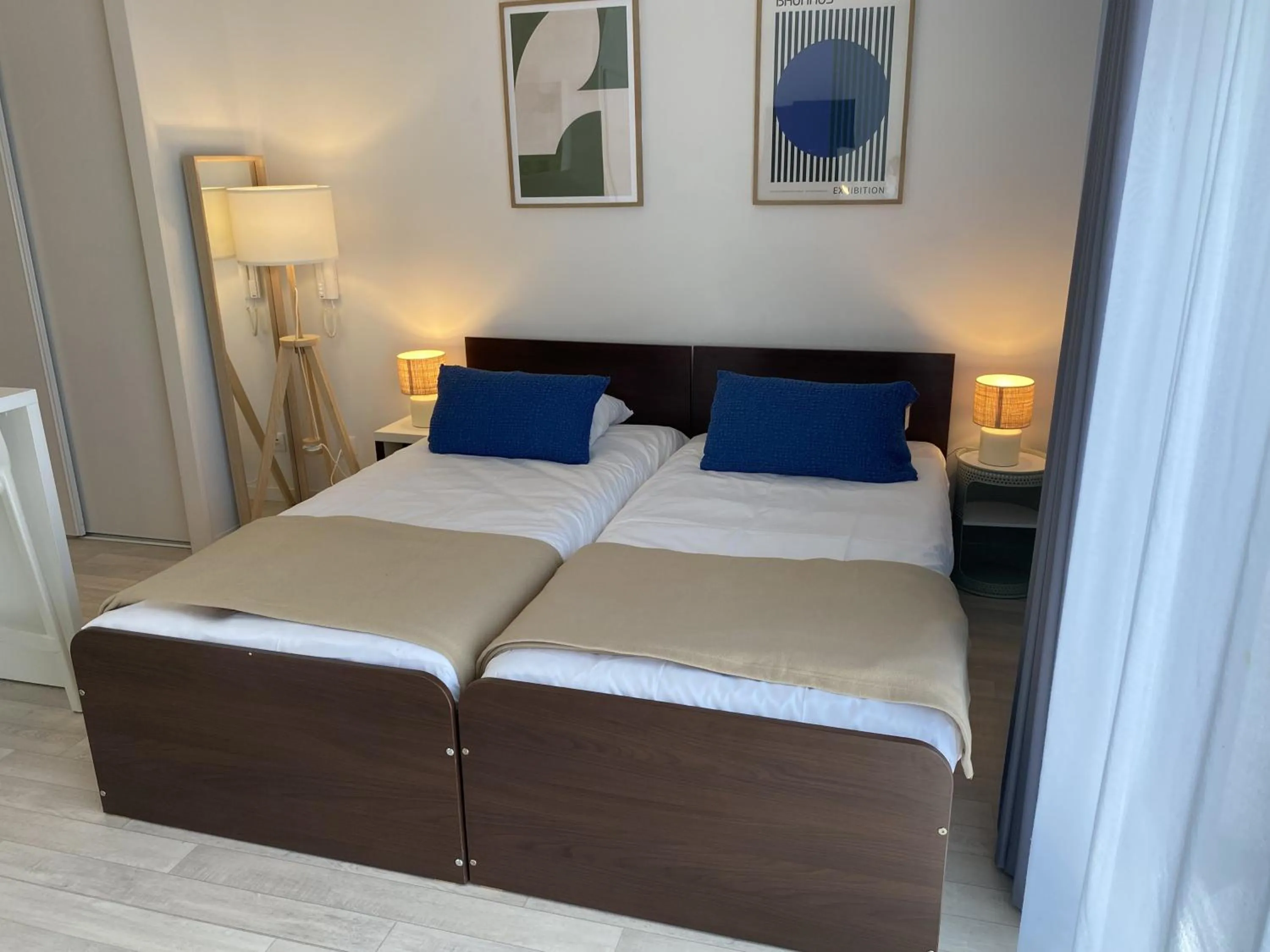 Bed in Apparteo Nantes