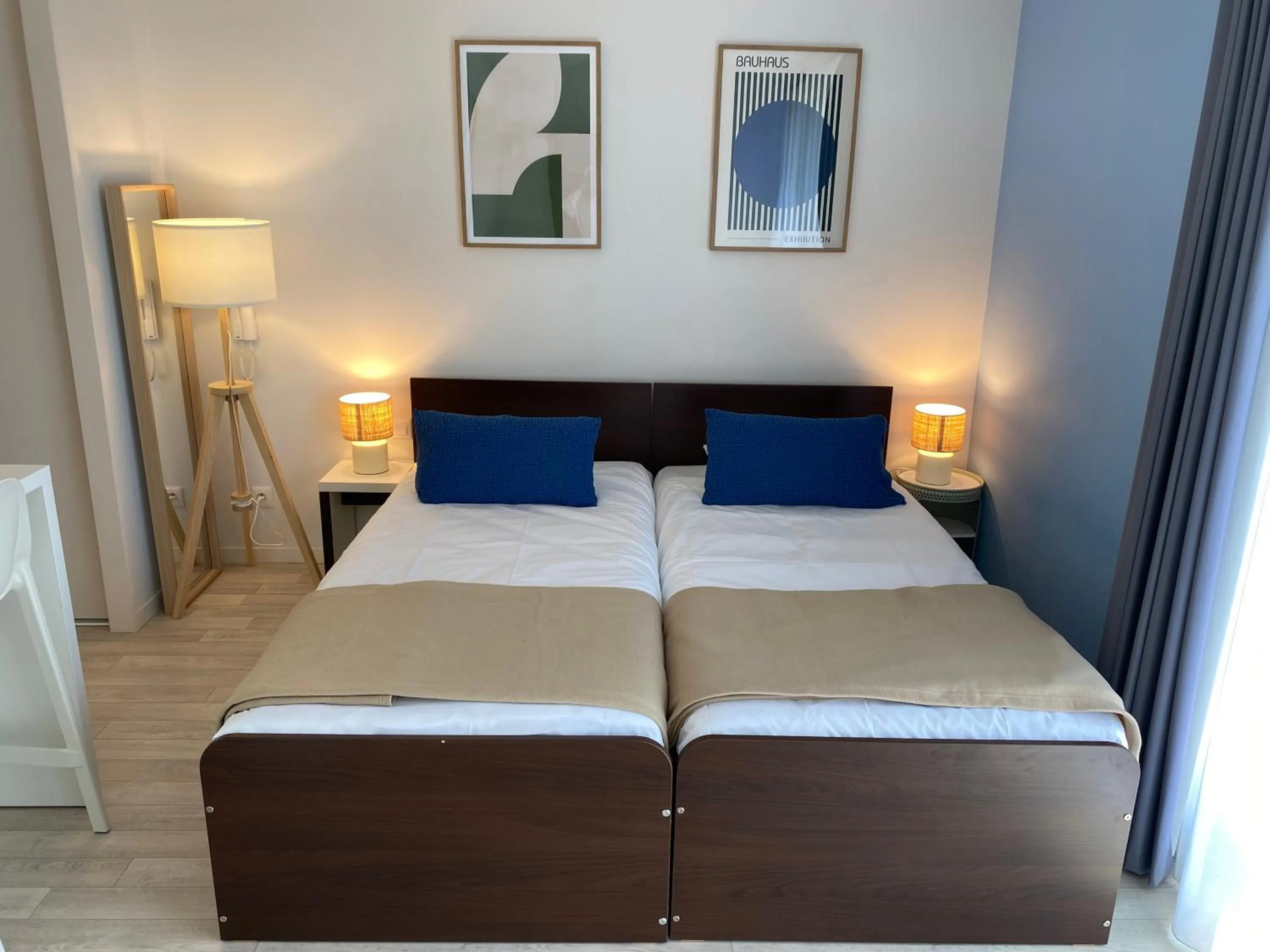 Bed in Apparteo Nantes