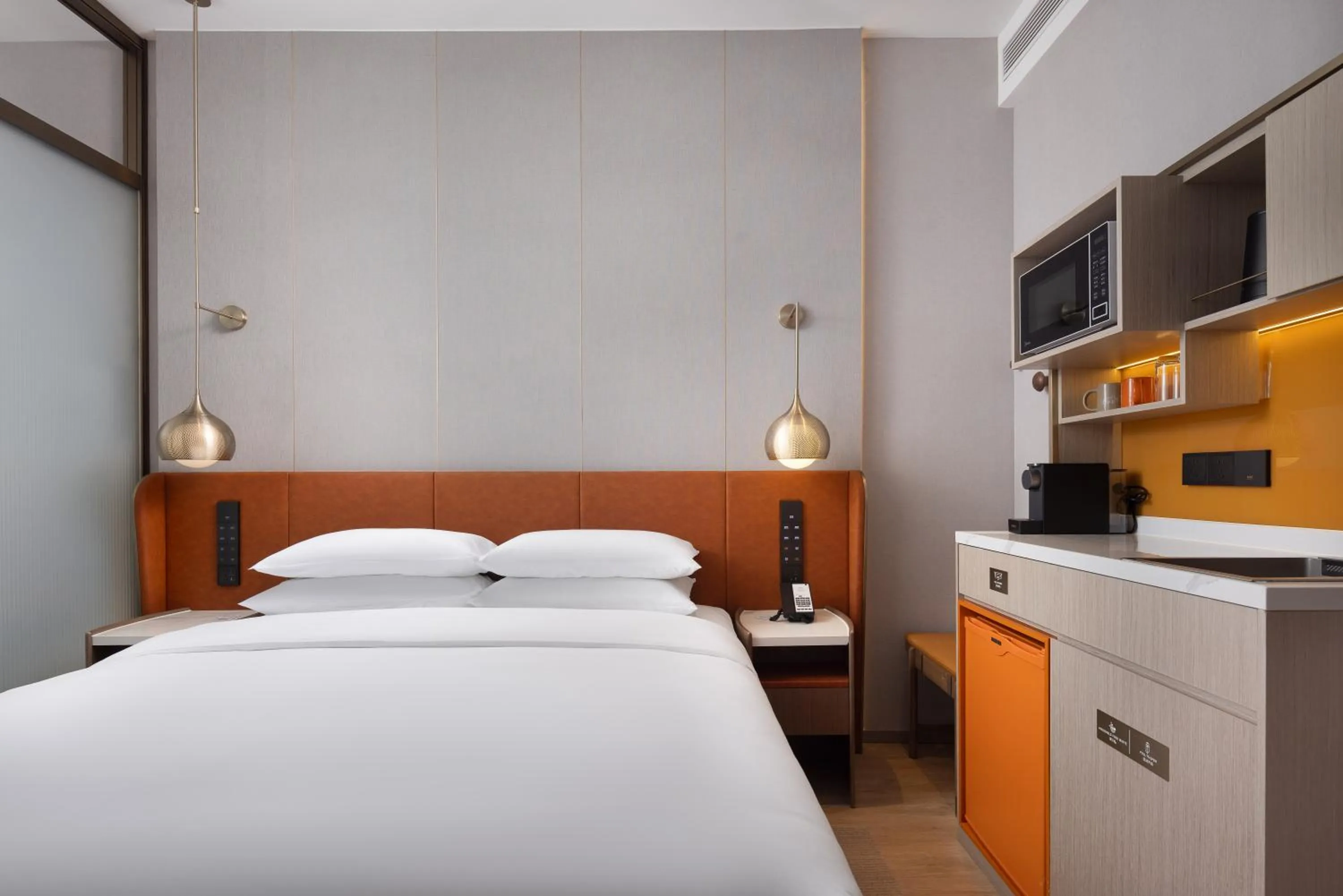 Bedroom in Home2 Suite by Hilton Ningbo Yinzhou