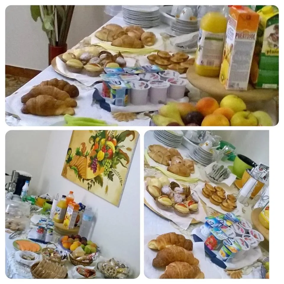 Food and drinks in Bed&Breakfast La Cornucopia