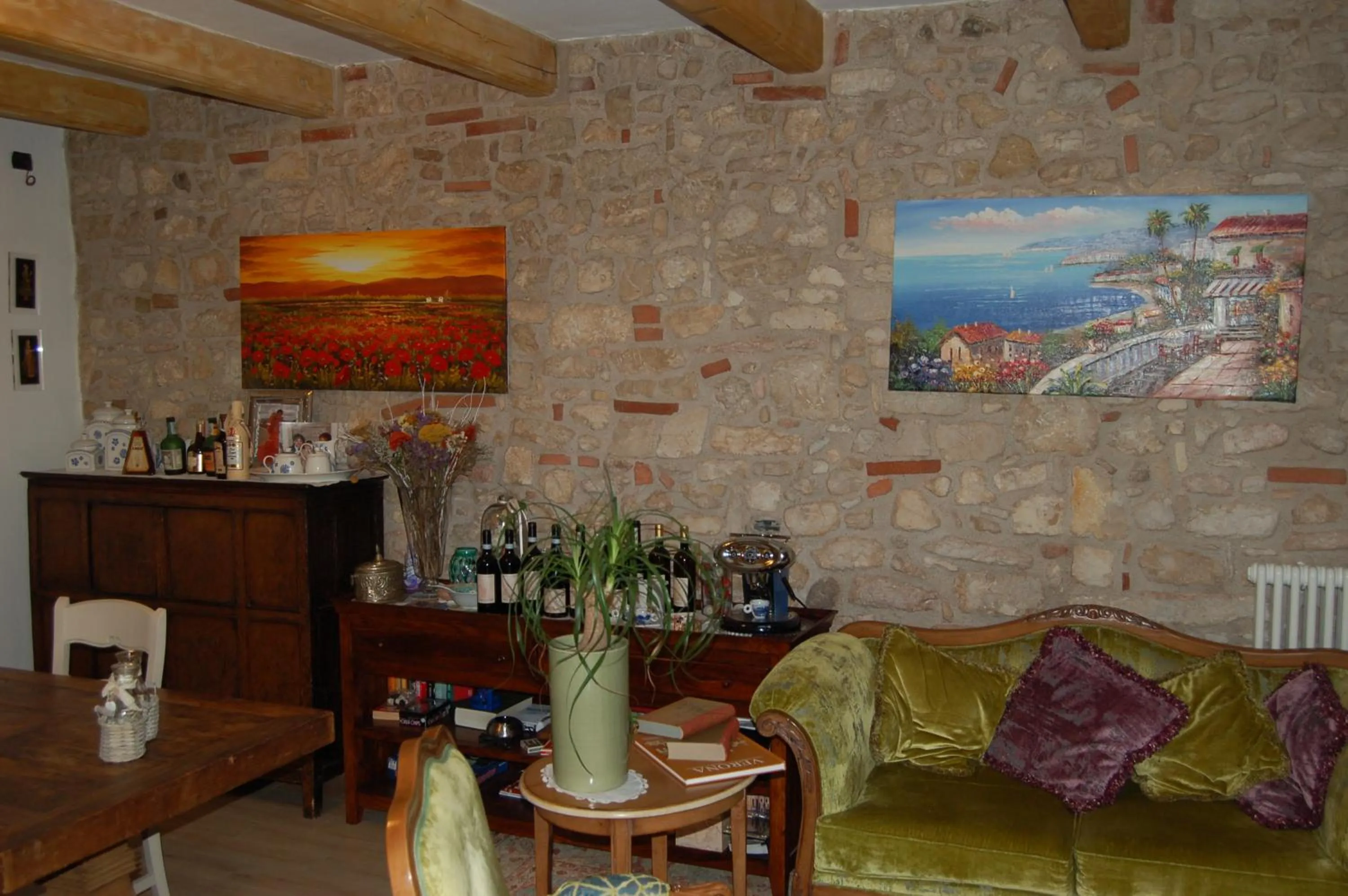 Living room in B&b Corte Giare