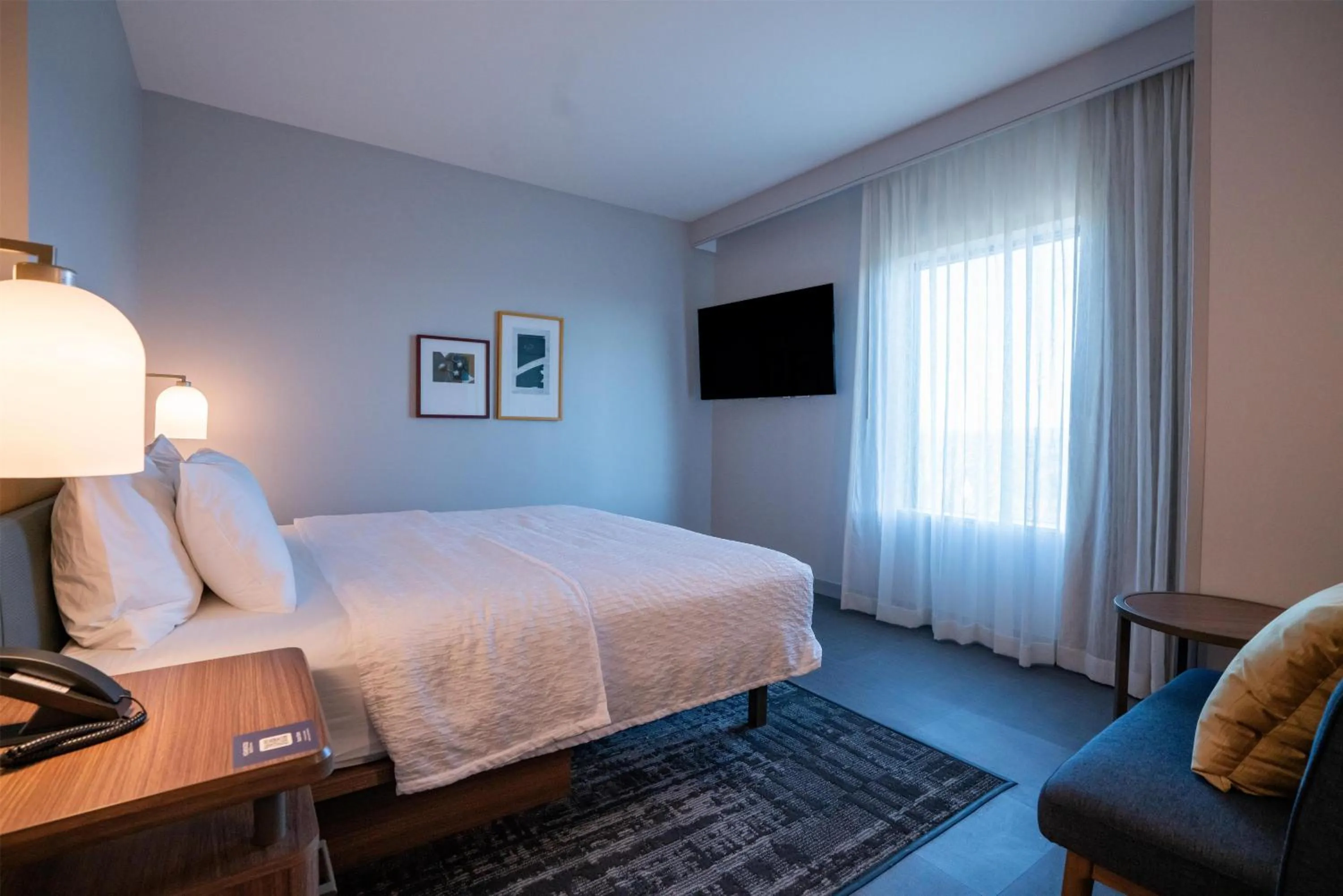 Bed in Homewood Suites By Hilton Hoover Birmingham