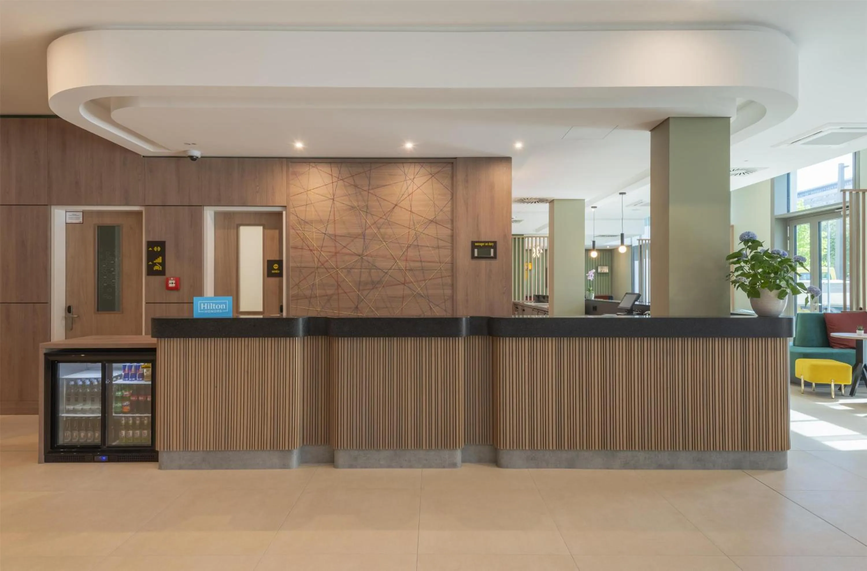 Lobby or reception in Hampton By Hilton Dresden City Centre