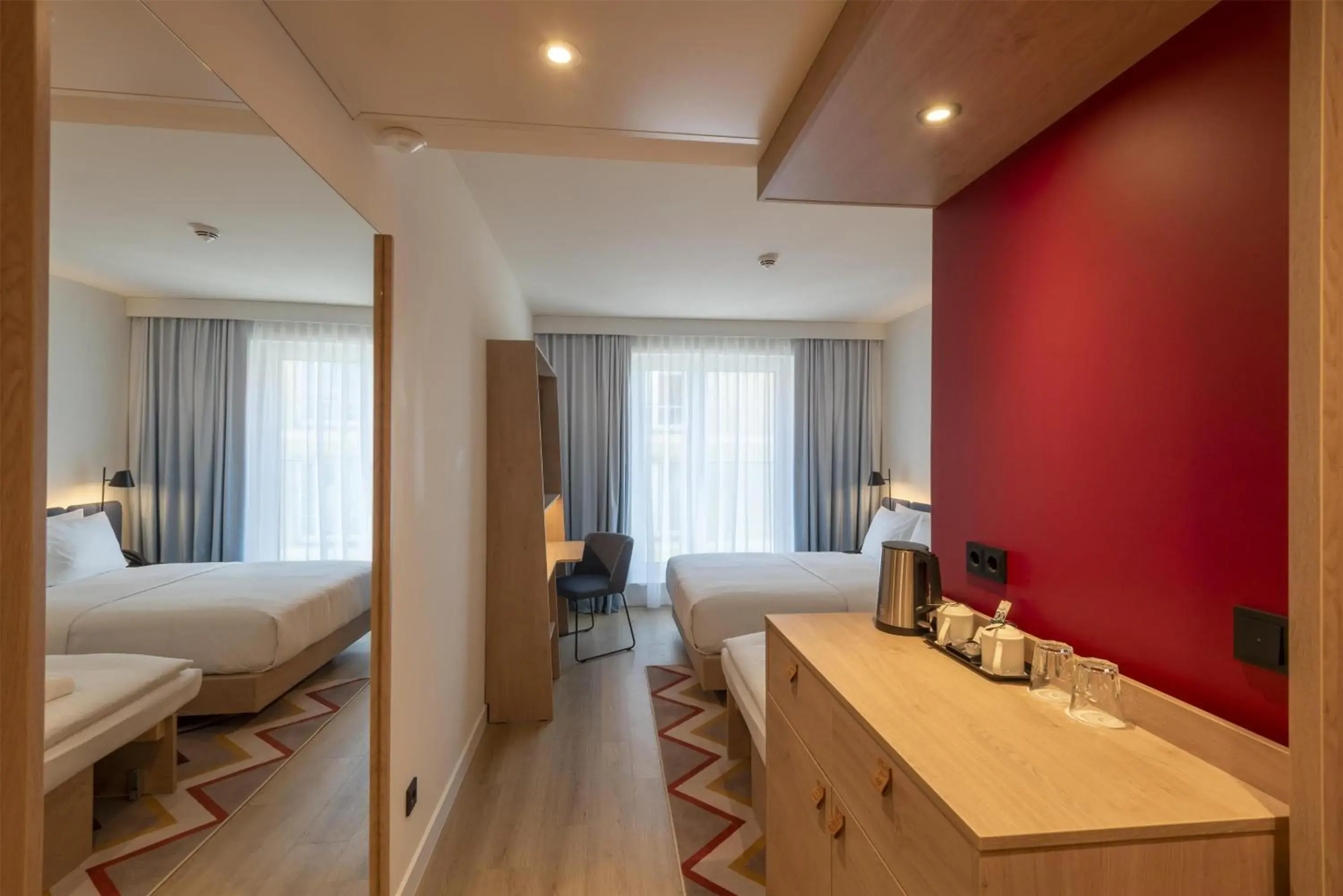 Bed in Hampton By Hilton Dresden City Centre Bed in Hampton By Hilton Dresden City Centre