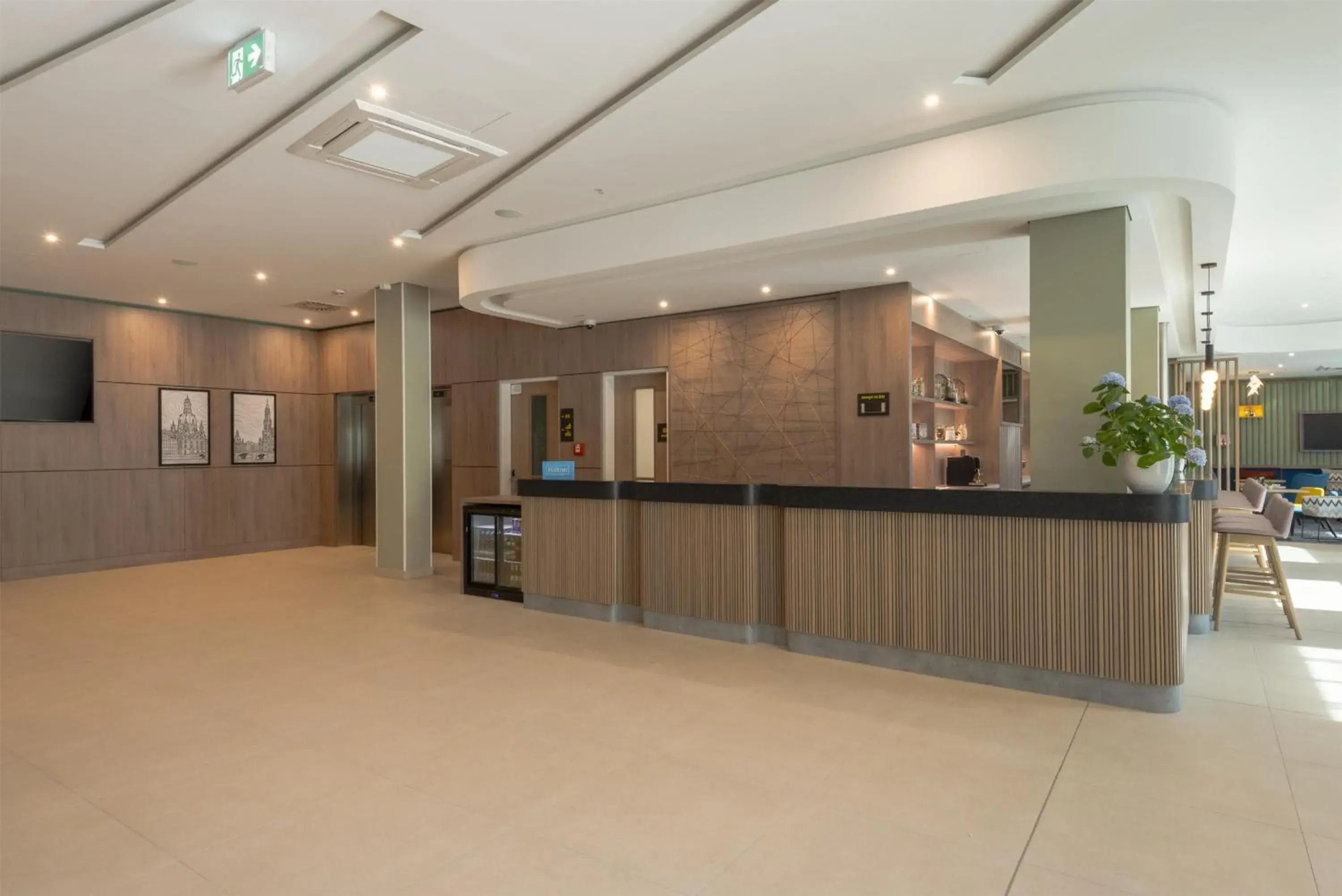 Lobby or reception in Hampton By Hilton Dresden City Centre Lobby or reception in Hampton By Hilton Dresden City Centre