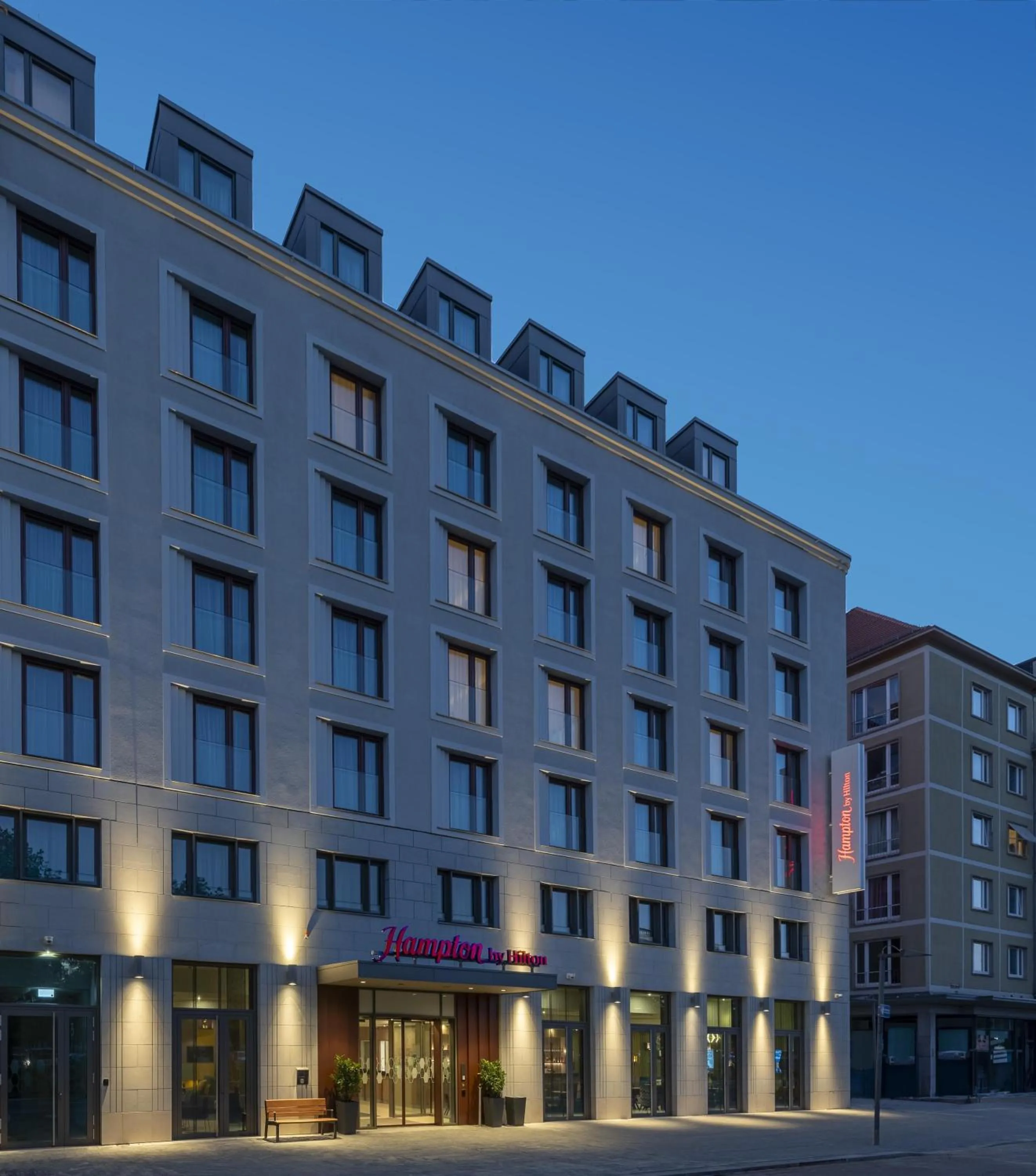 Property building in Hampton By Hilton Dresden City Centre