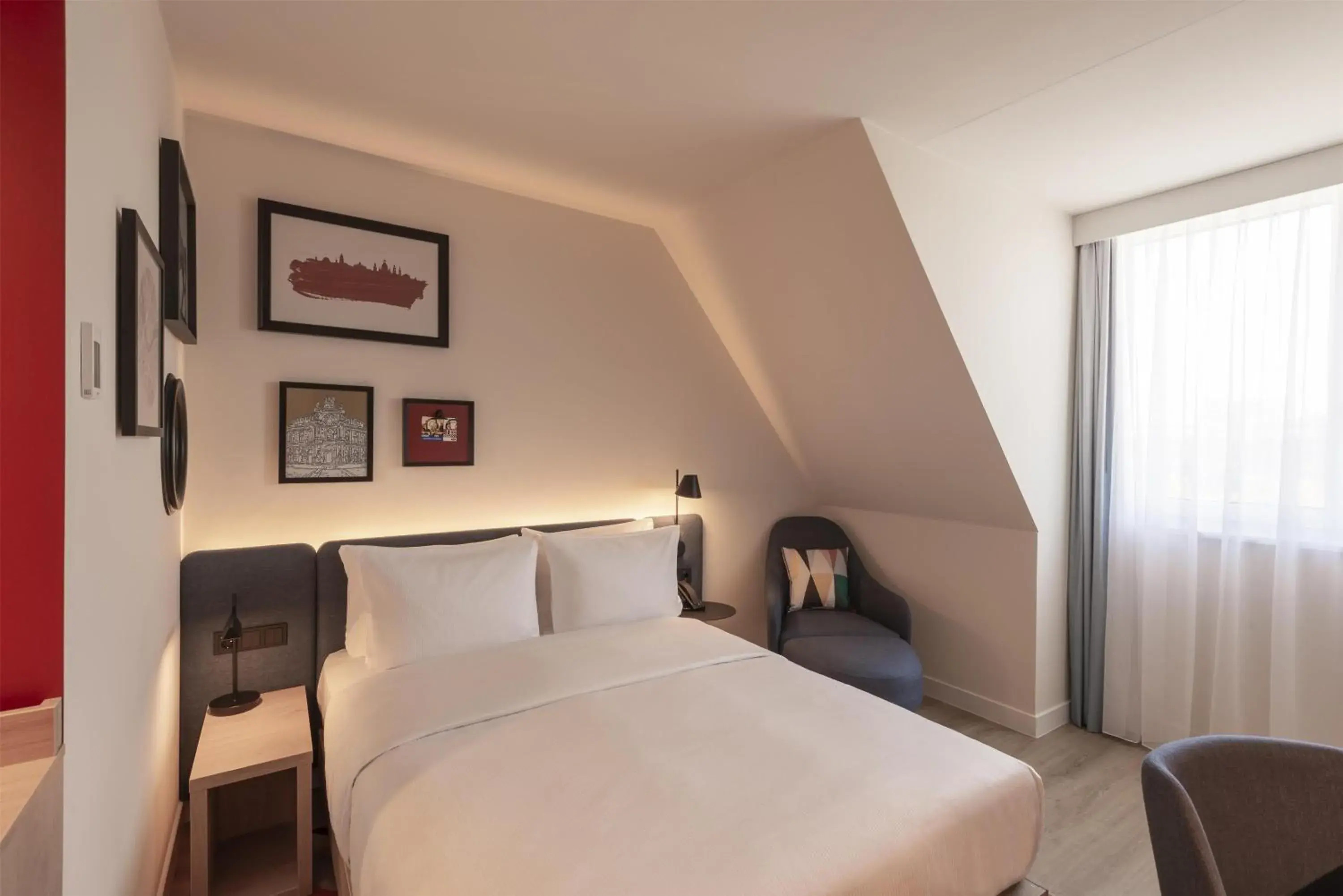 Bed in Hampton By Hilton Dresden City Centre Bed in Hampton By Hilton Dresden City Centre