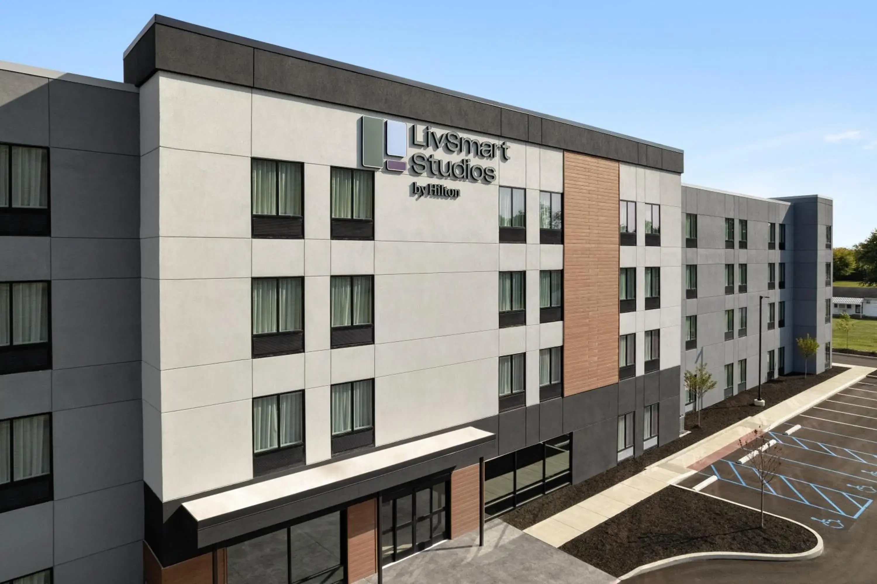 Property building in LivSmart Studios By Hilton Kokomo Property building in LivSmart Studios By Hilton Kokomo