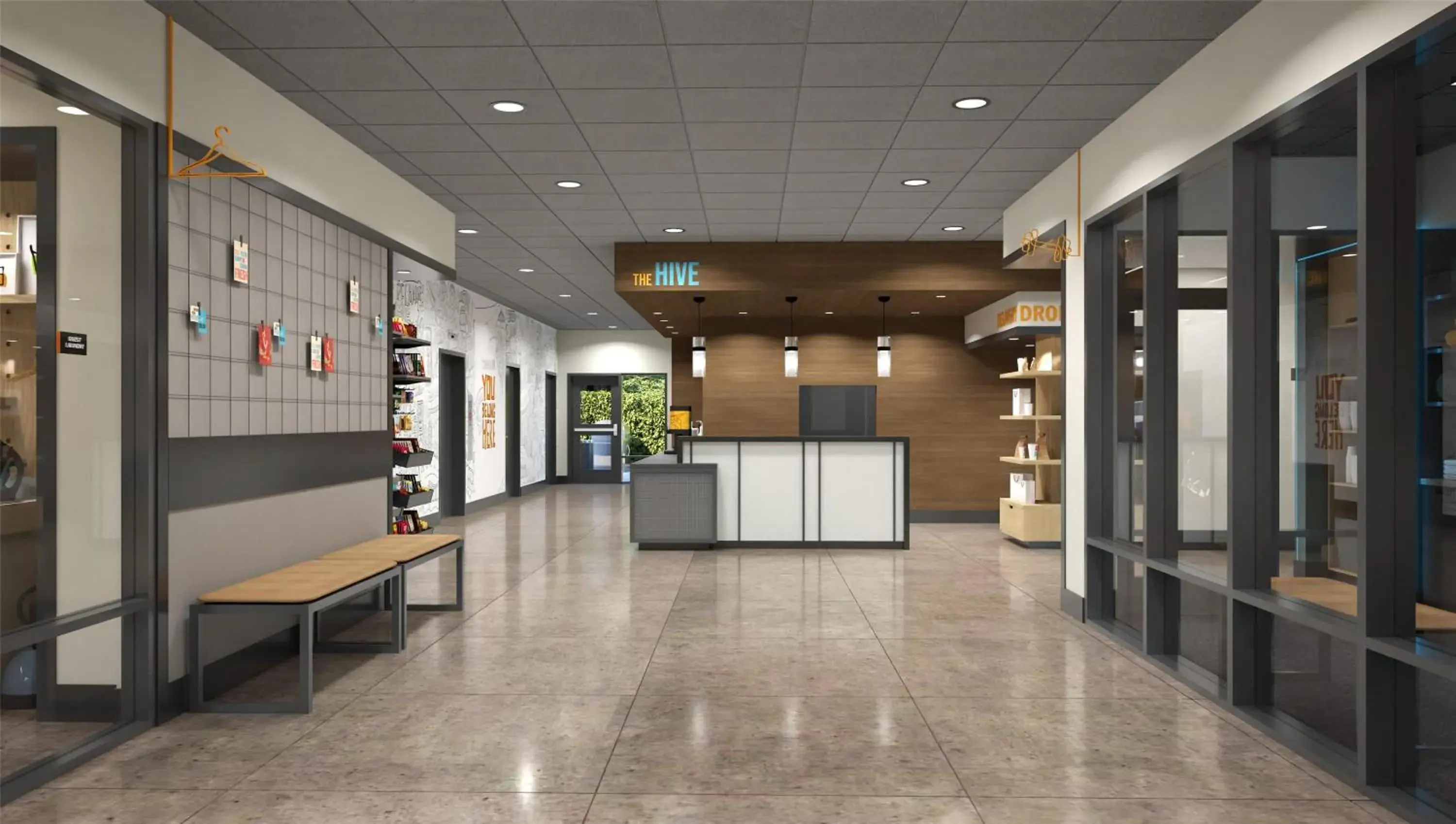 Lobby or reception in LivSmart Studios By Hilton Kokomo Lobby or reception in LivSmart Studios By Hilton Kokomo