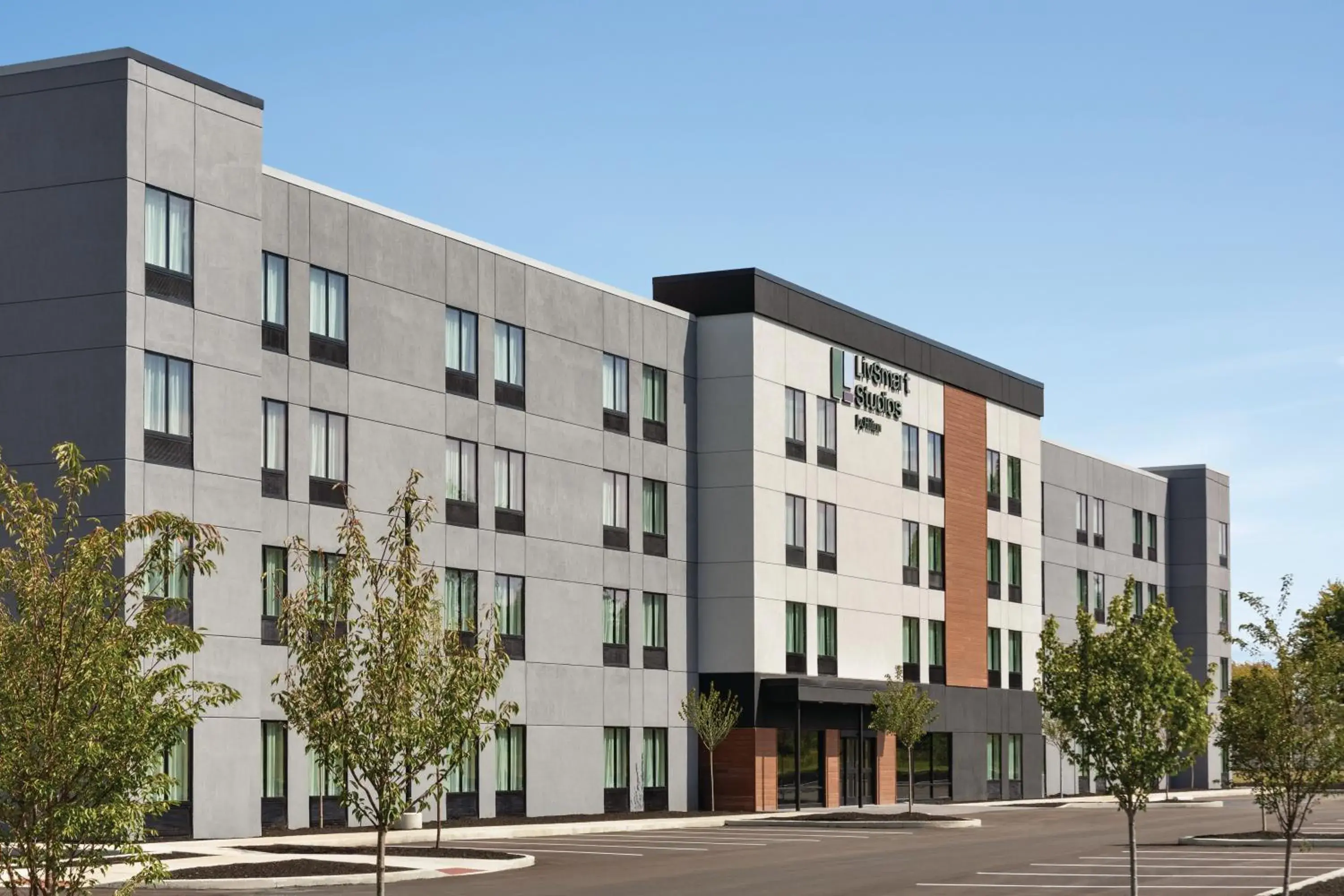 Property building in LivSmart Studios By Hilton Kokomo Property building in LivSmart Studios By Hilton Kokomo