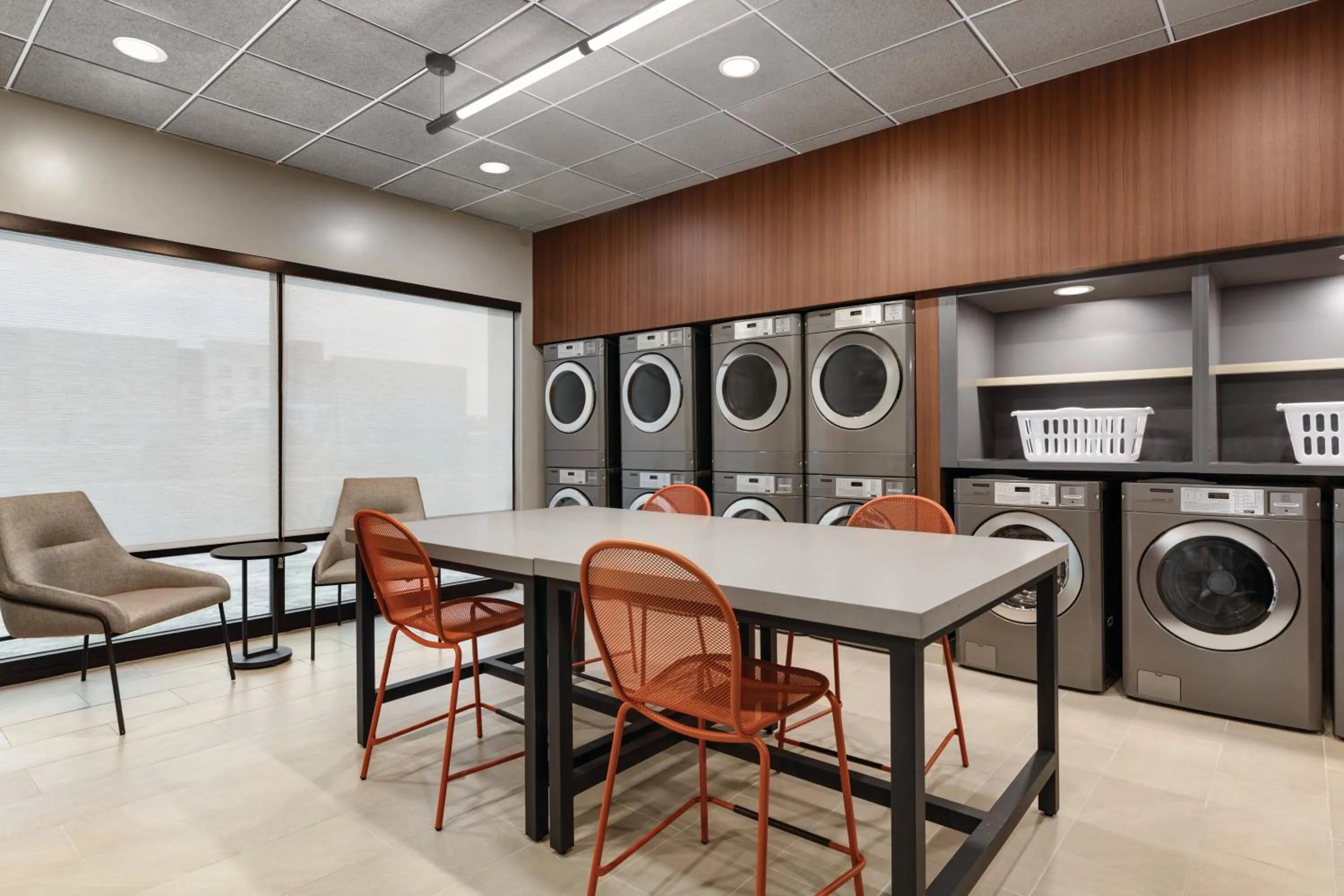 laundry in LivSmart Studios By Hilton Kokomo