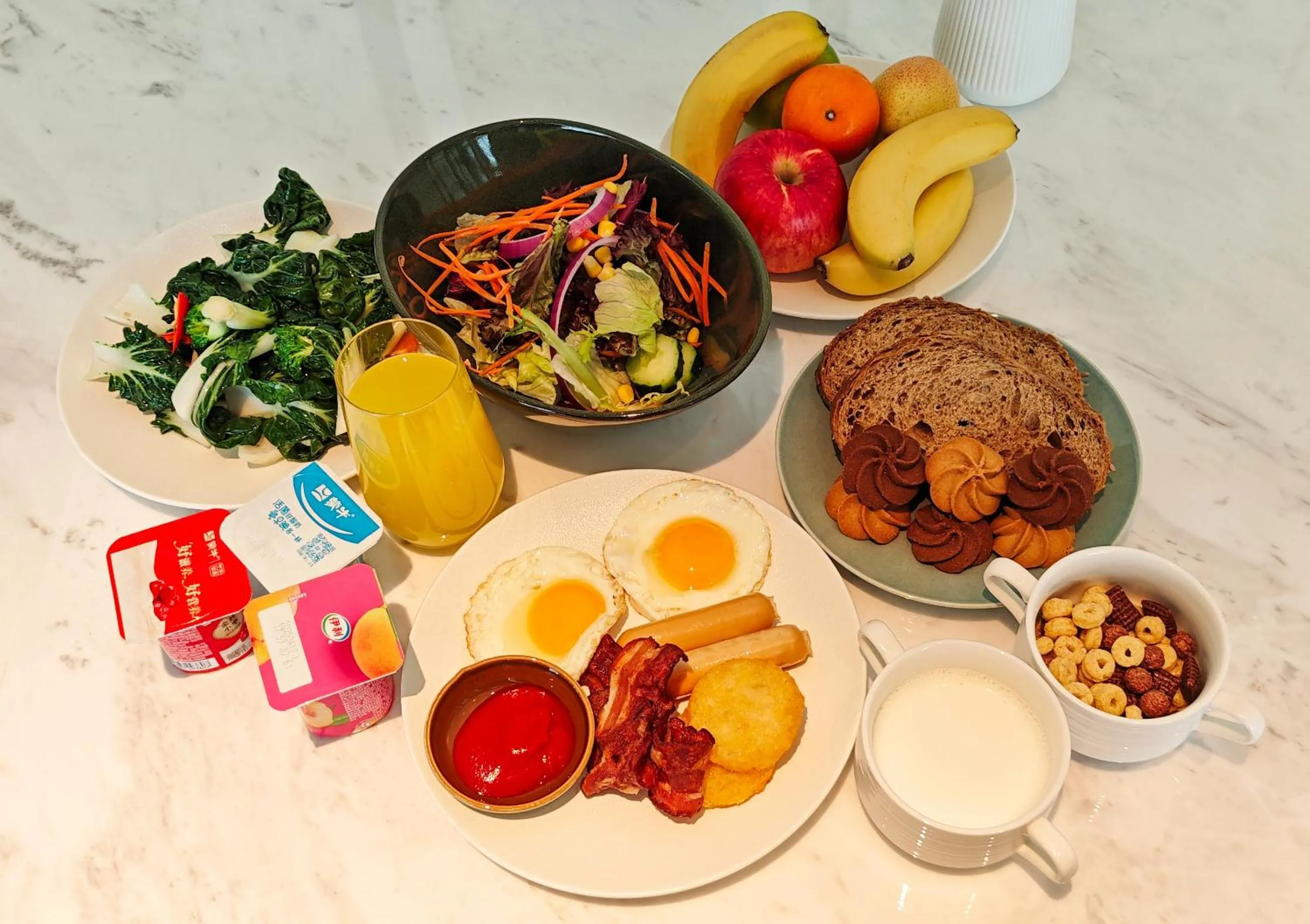 Breakfast in Doubletree By Hilton Yanji