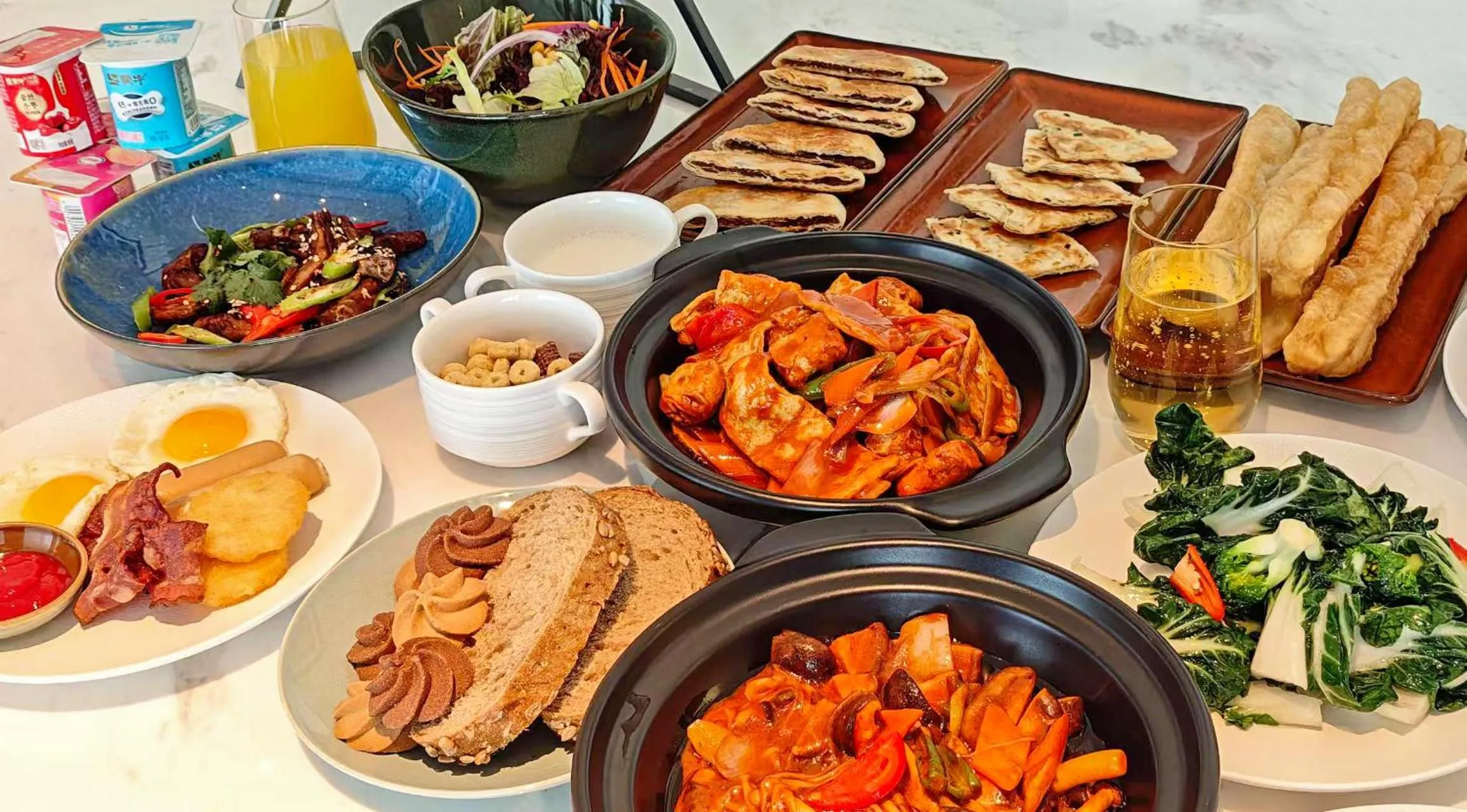 Breakfast in Doubletree By Hilton Yanji