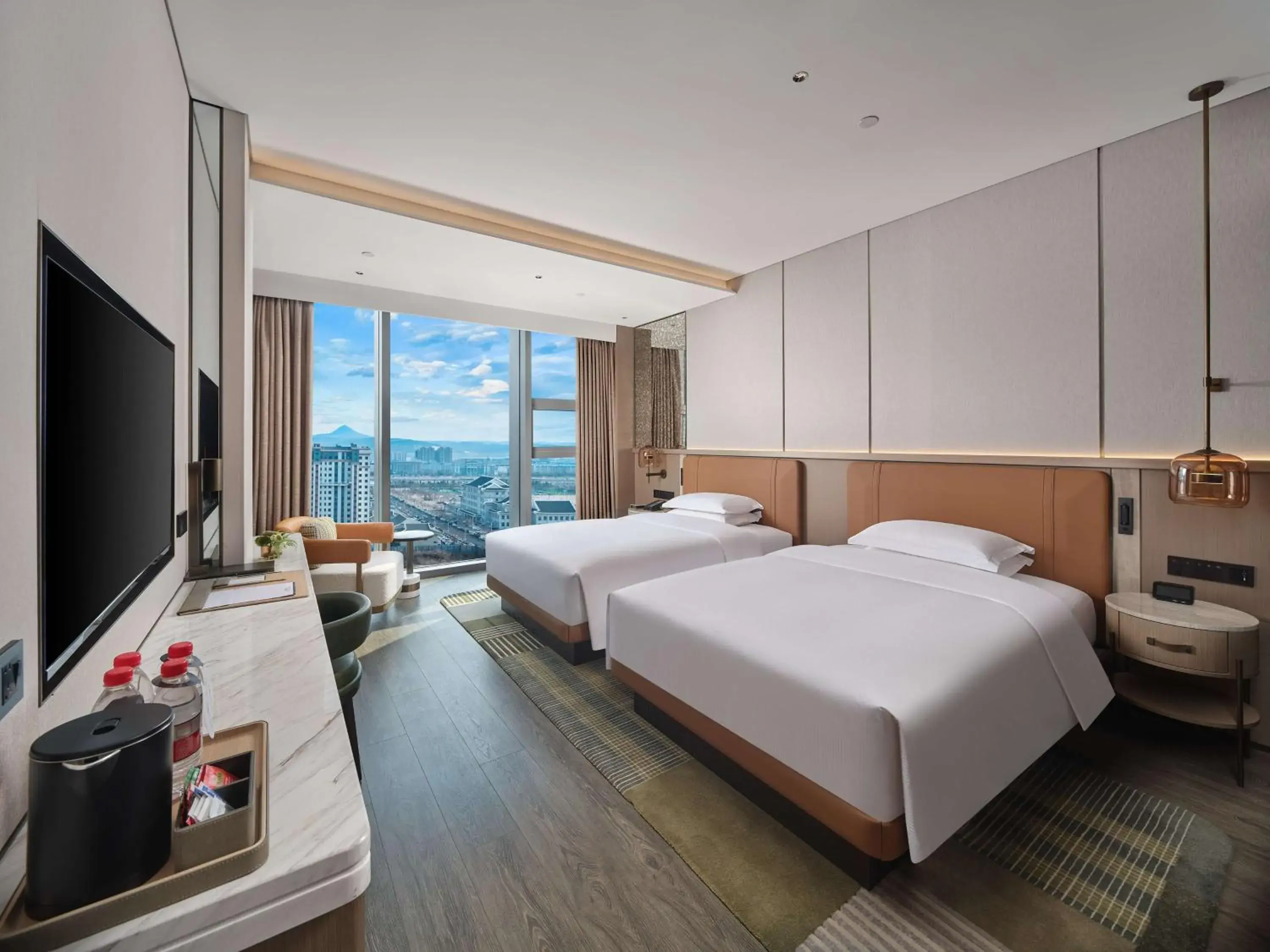 Twin Room in Doubletree By Hilton Yanji Twin Room in Doubletree By Hilton Yanji