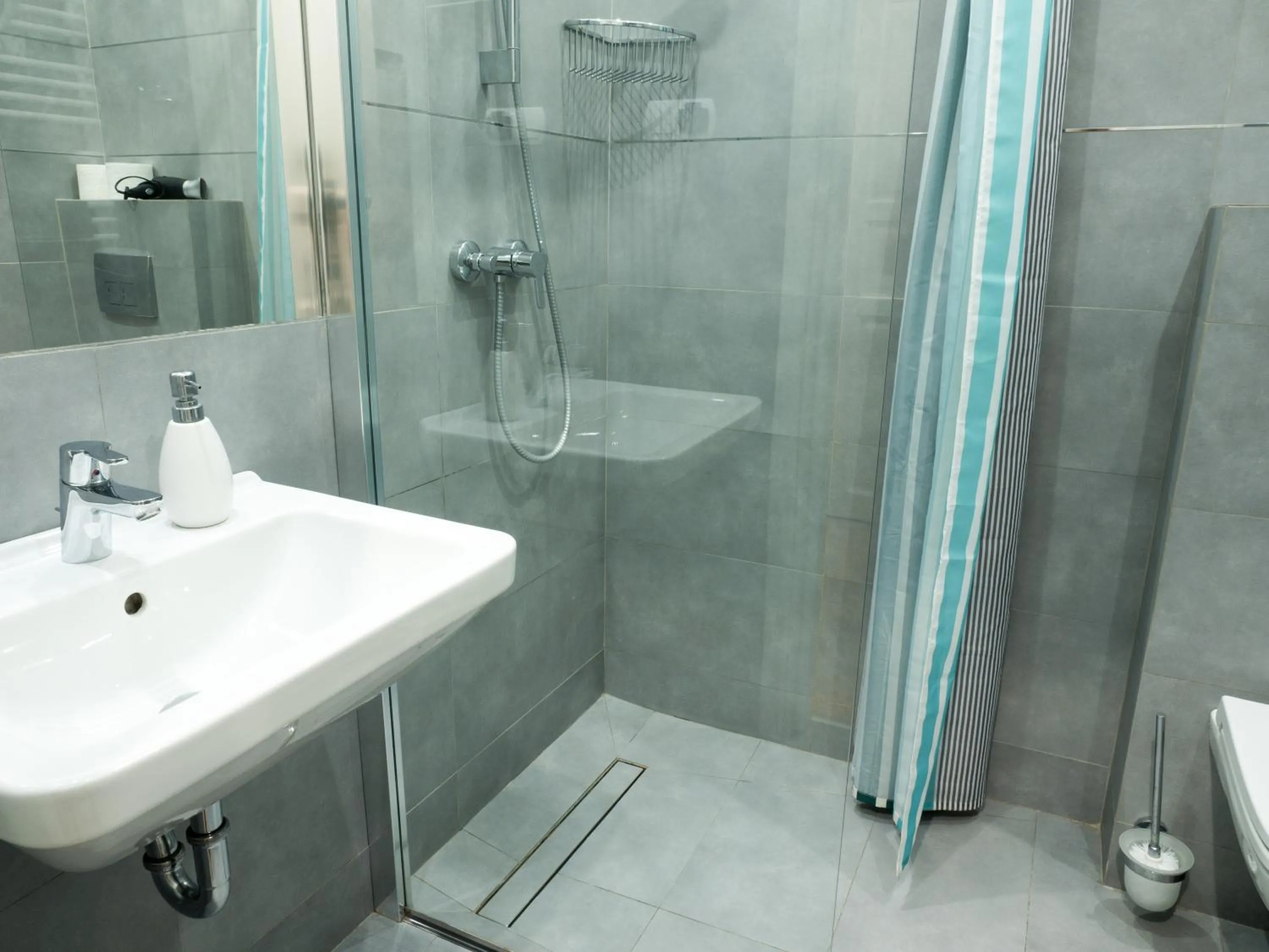 Bathroom in Just4You Apartments