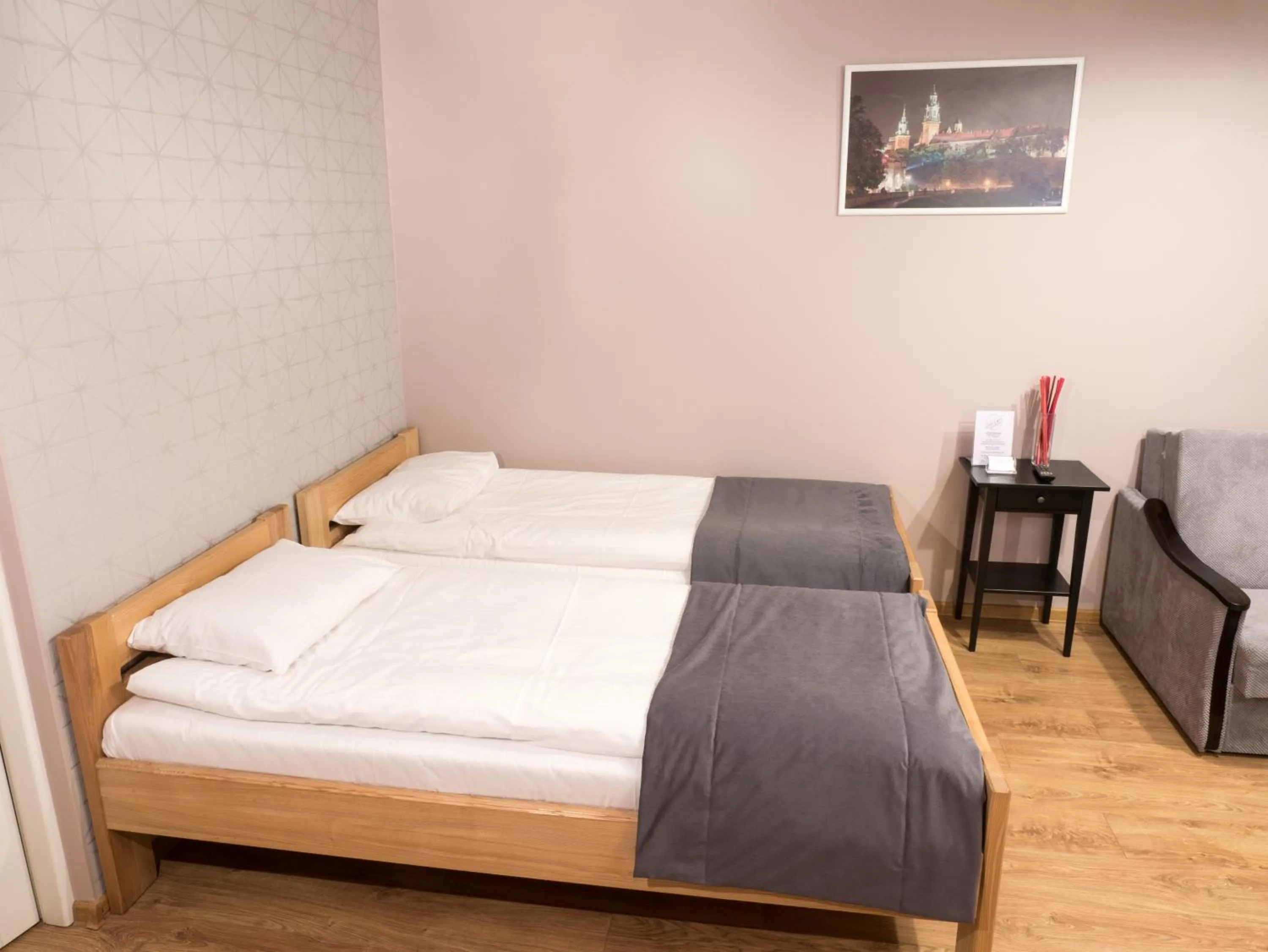 Bed in Just4You Apartments