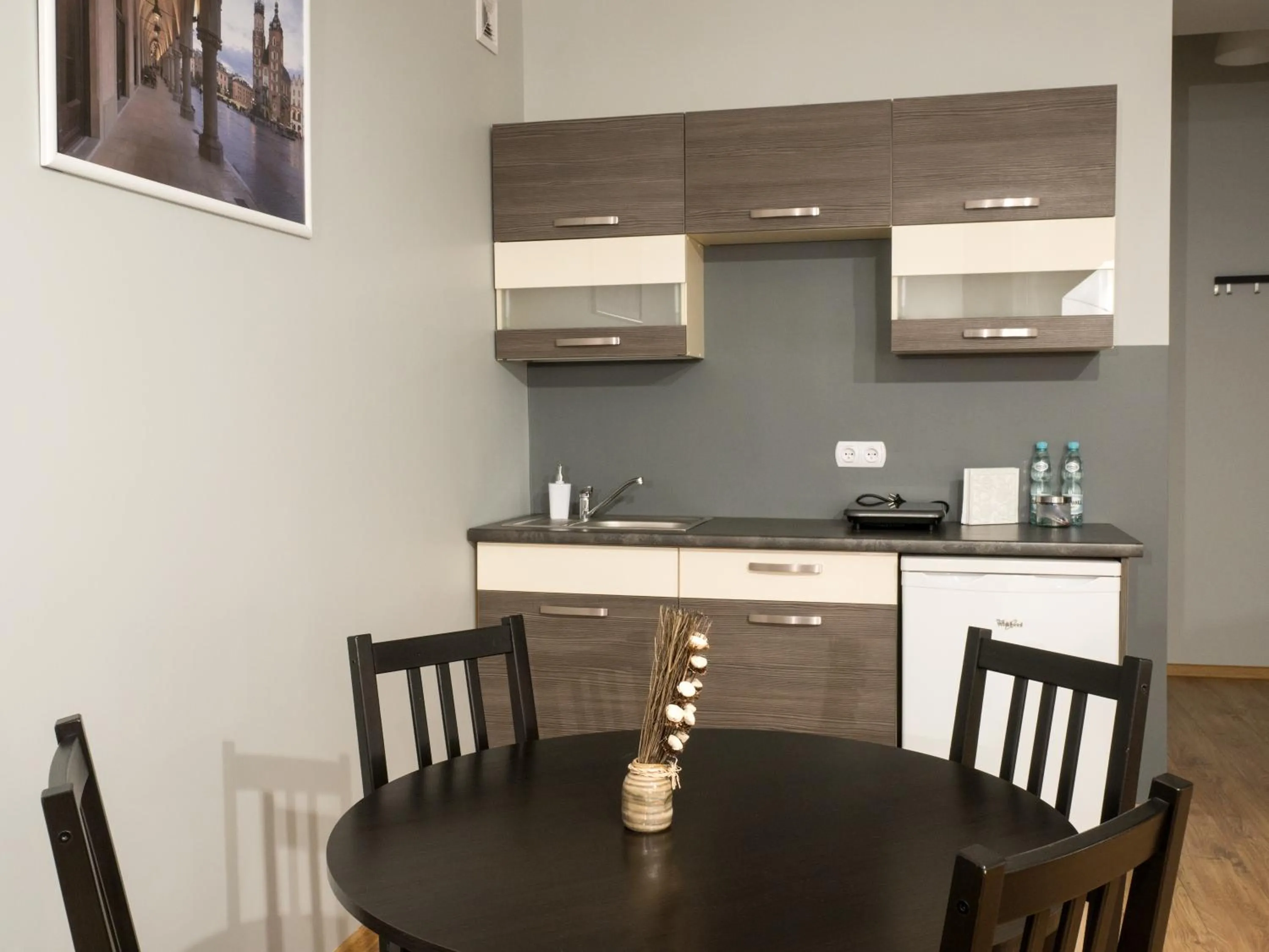 Kitchen or kitchenette in Just4You Apartments