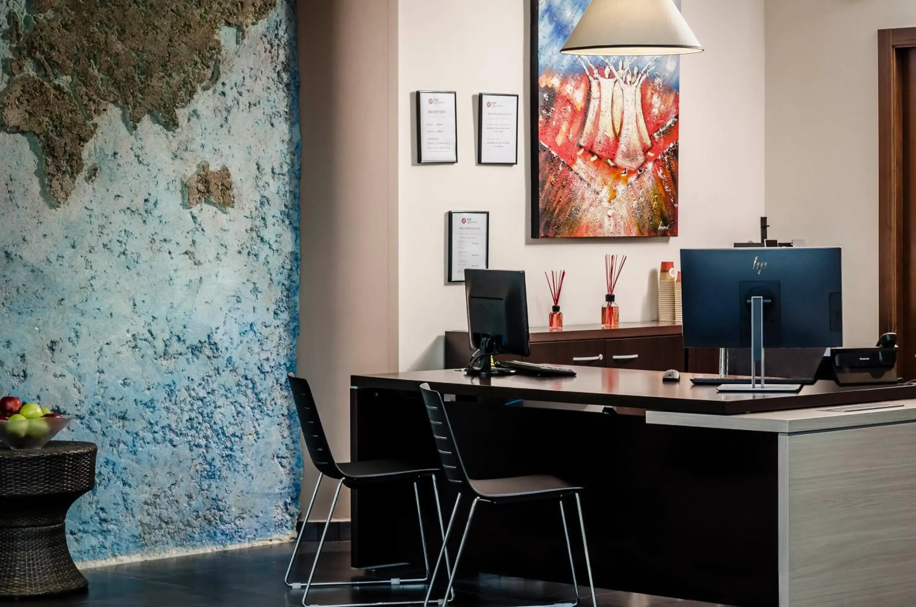 Lobby or reception in Exe Cunit Suites & Spa Lobby or reception in Exe Cunit Suites & Spa