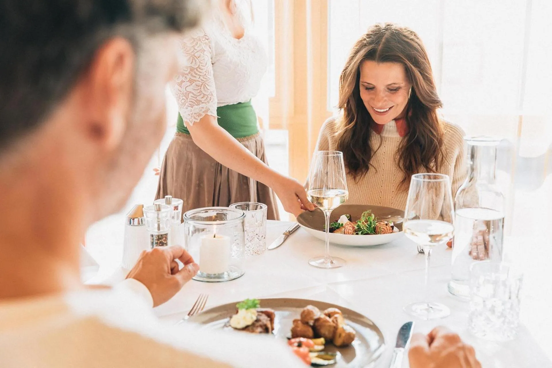 Restaurant/places to eat in Naturhotel Bauernhofer