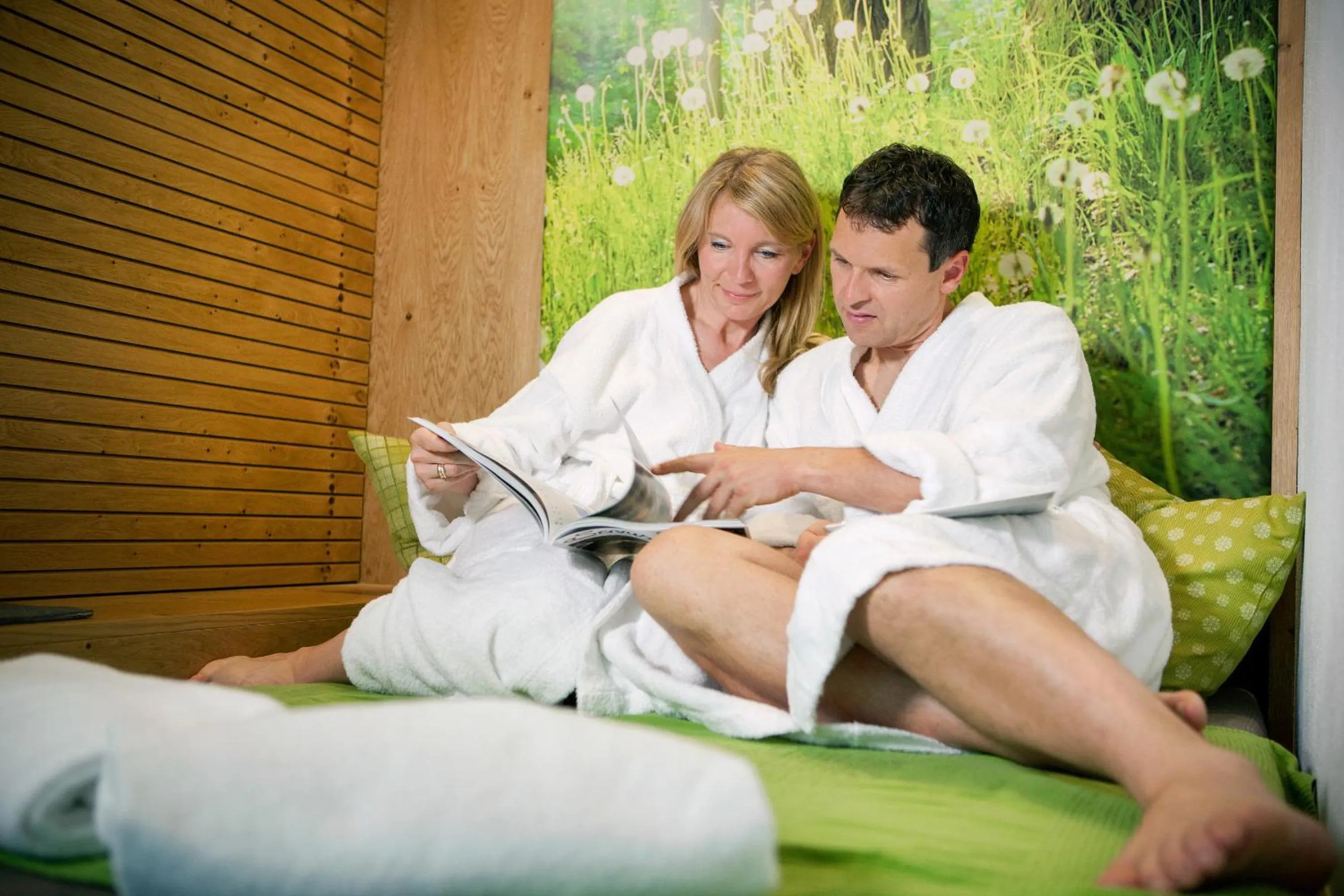 Spa and wellness centre/facilities in Naturhotel Bauernhofer