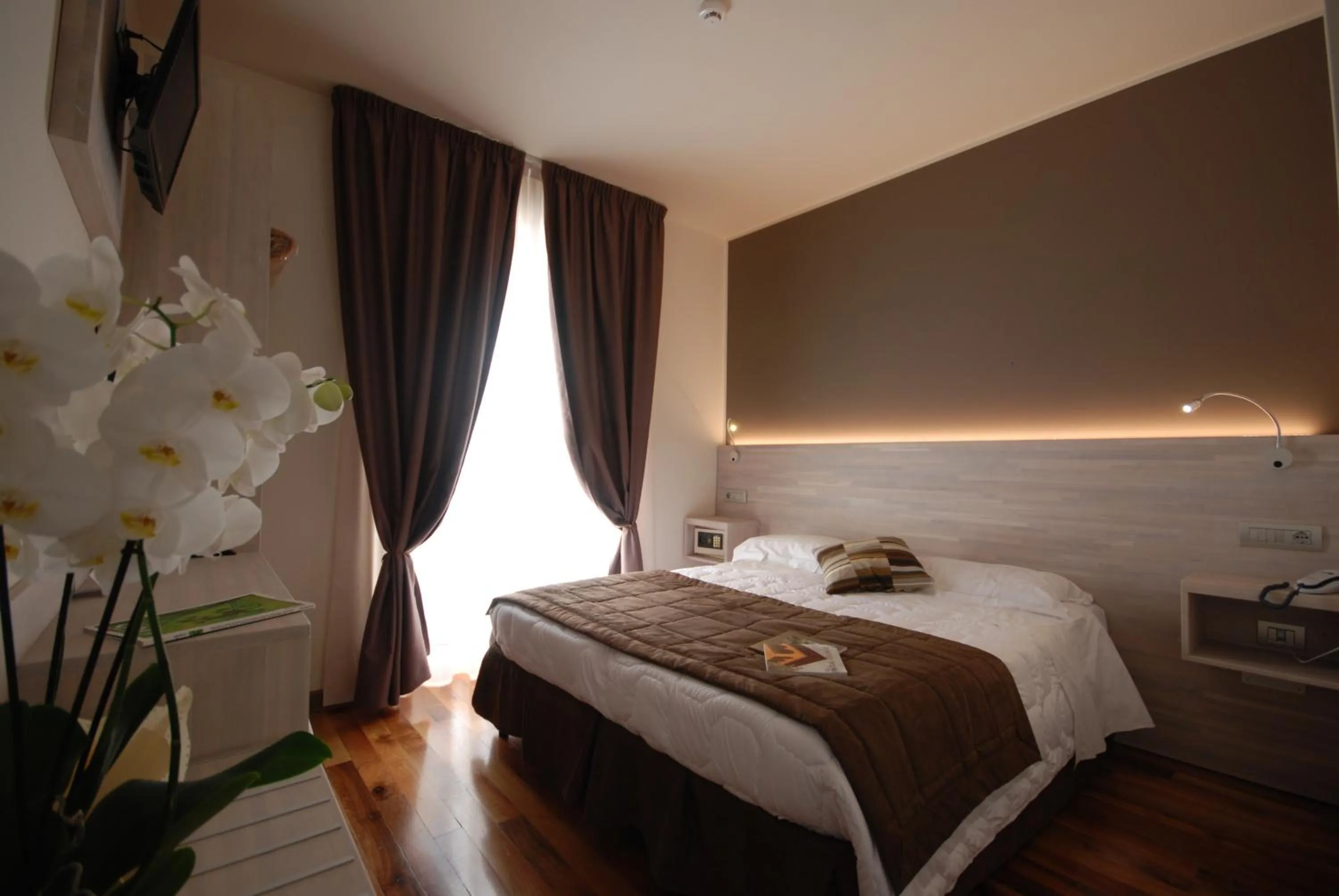 Bed in Hotel Giardino