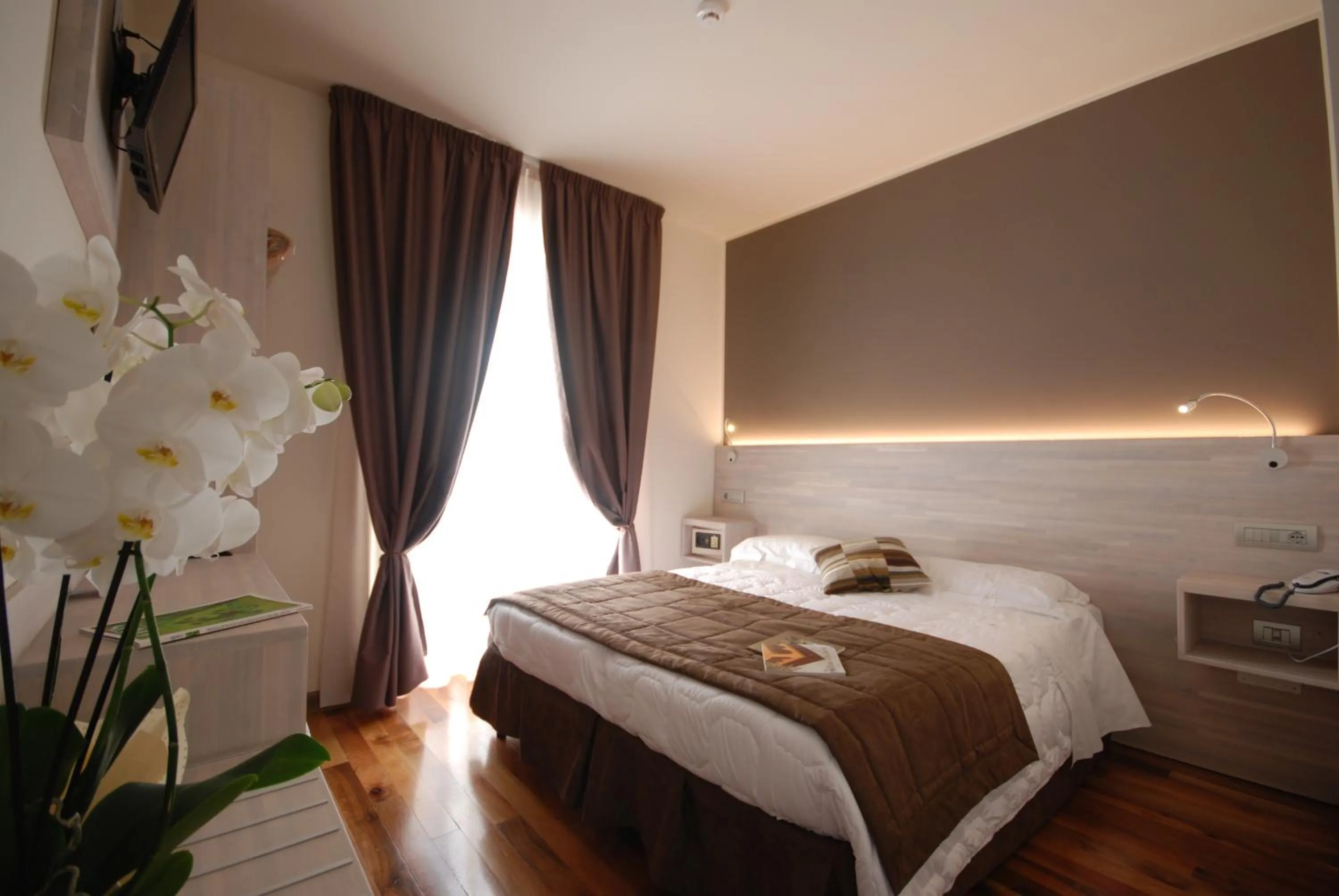 Bed in Hotel Giardino