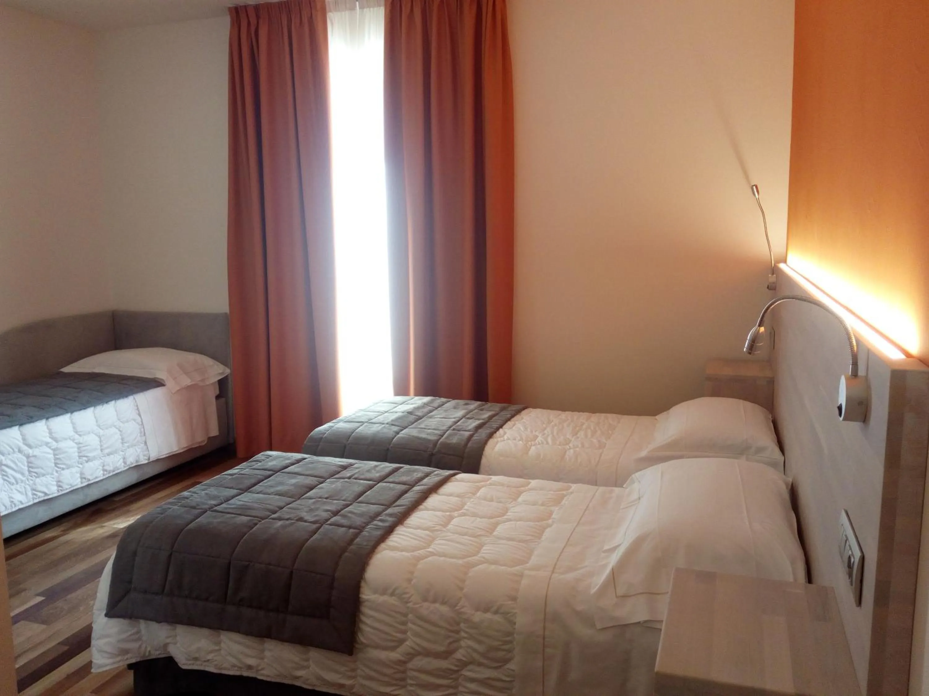 Bed in Hotel Giardino