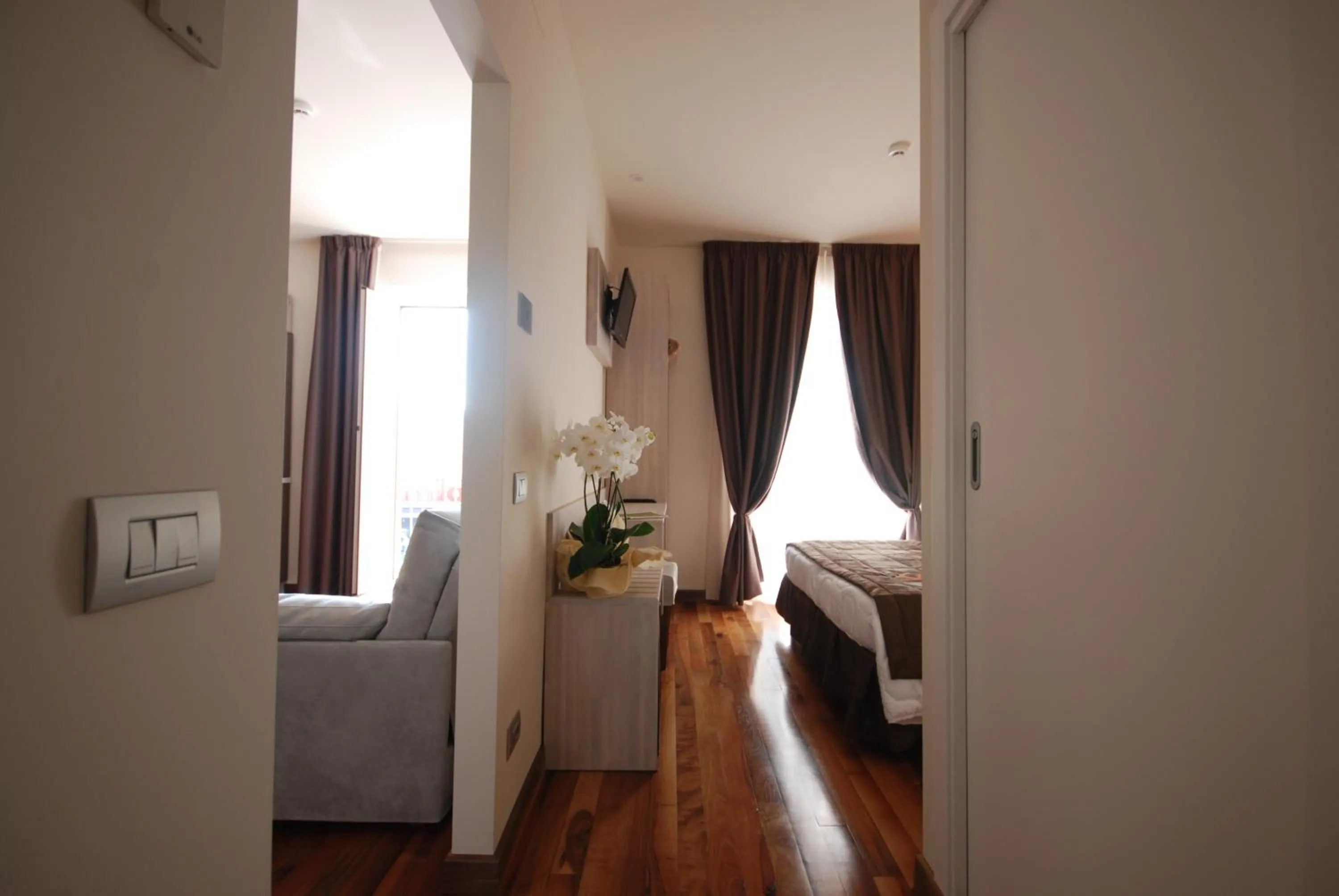 Bed in Hotel Giardino